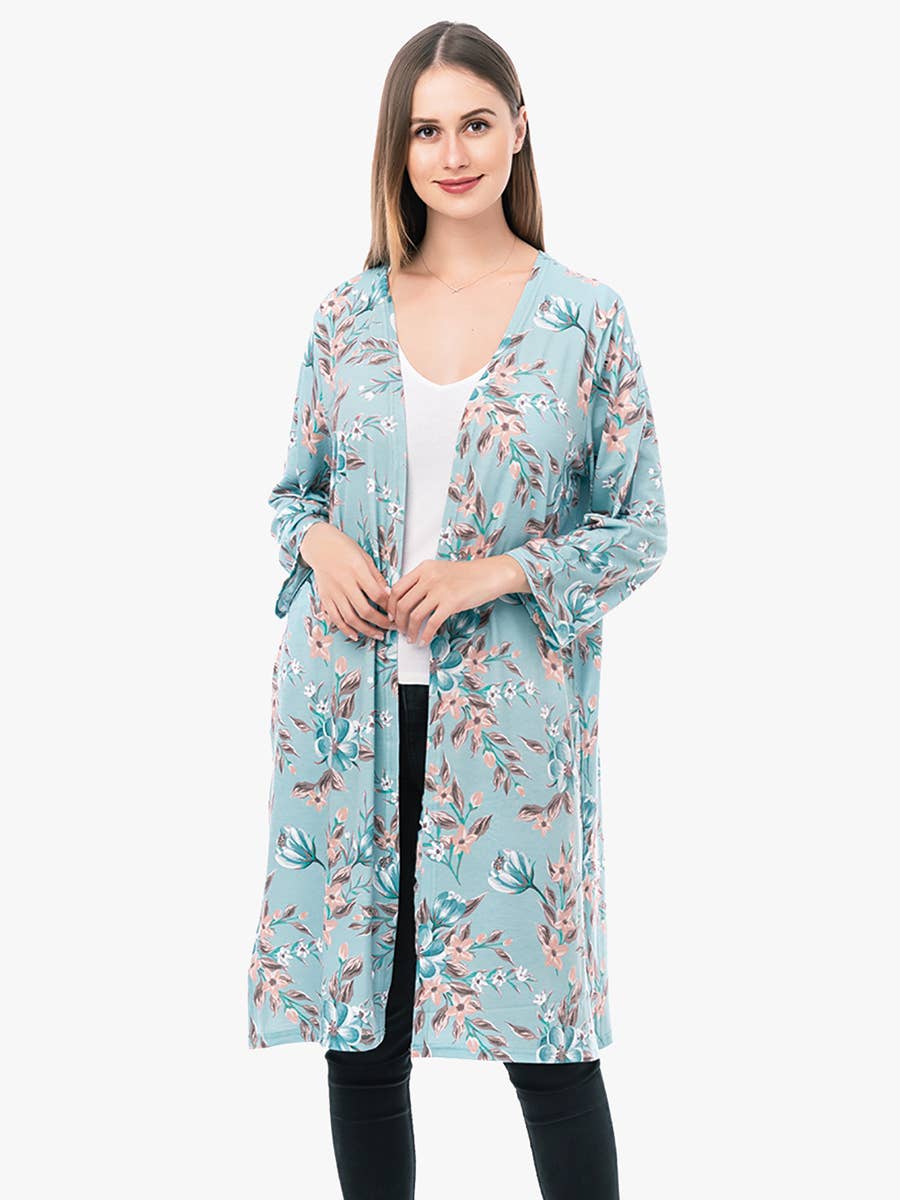 Malibu Long Kimono