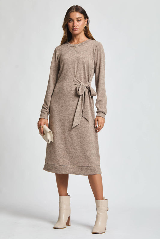 Hacci Knit Tunic Dress