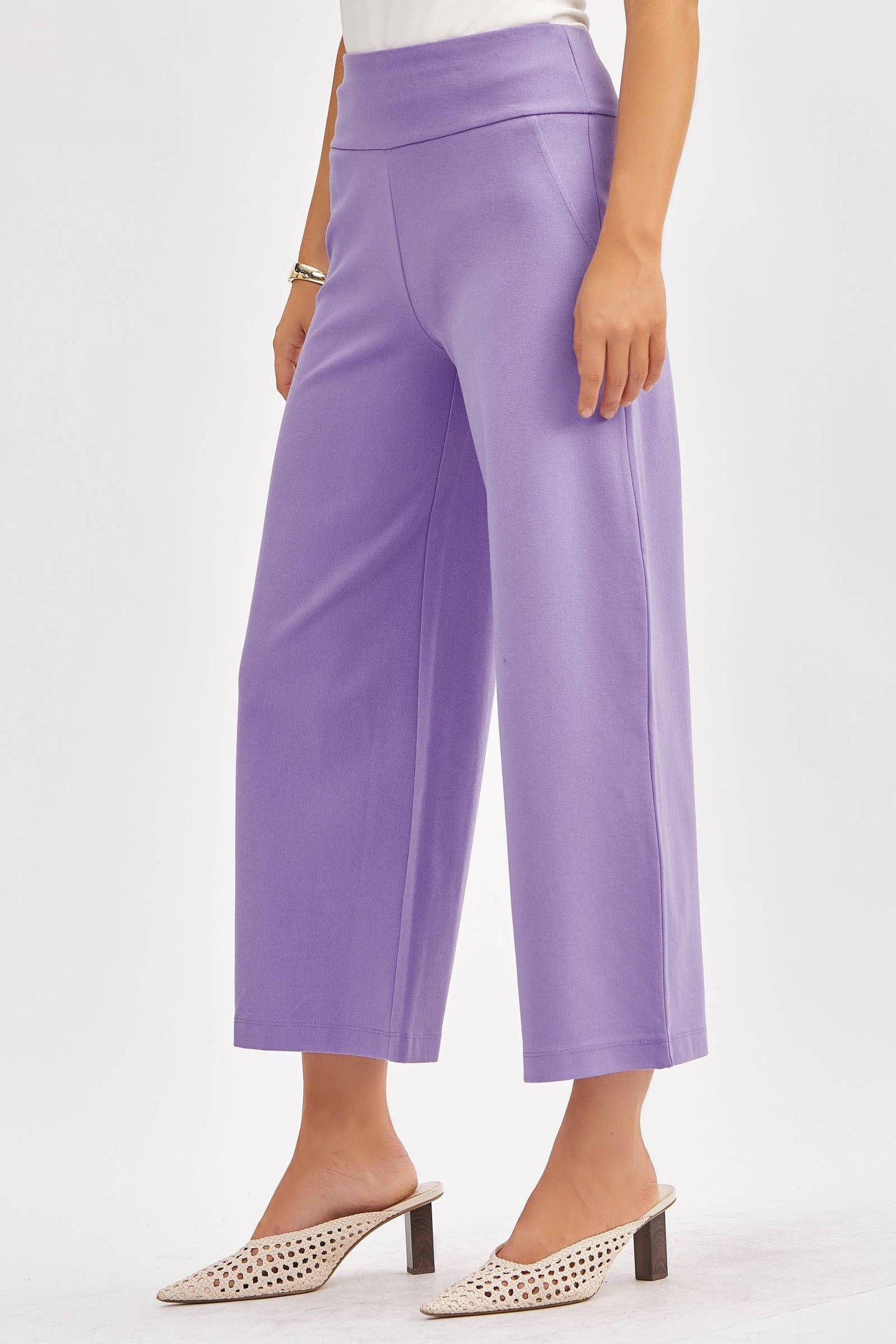Magic Wide Cropped Pants