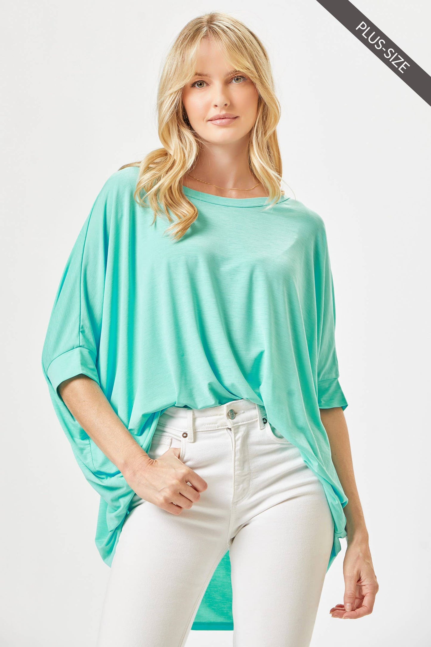 PLUS Wrinkle Free Tunic Top