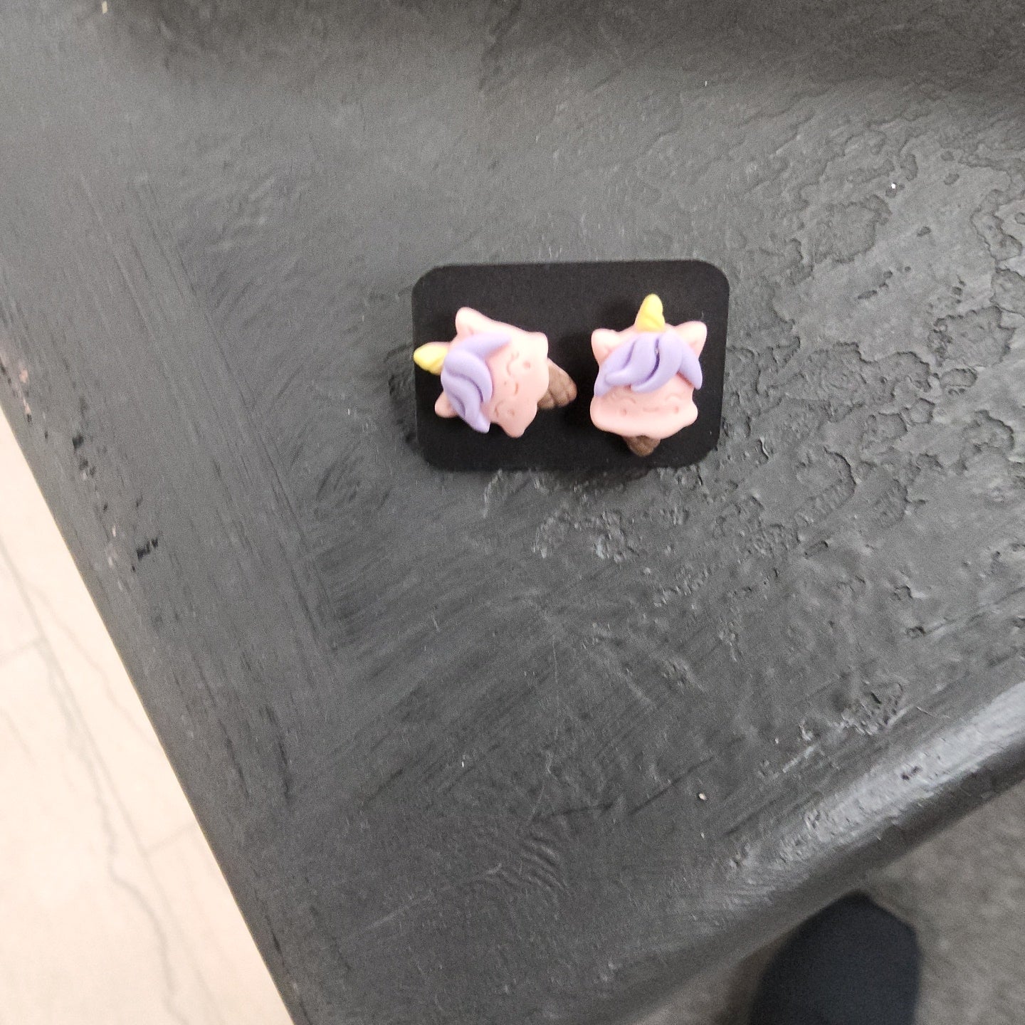 Character Earrings (Resin)