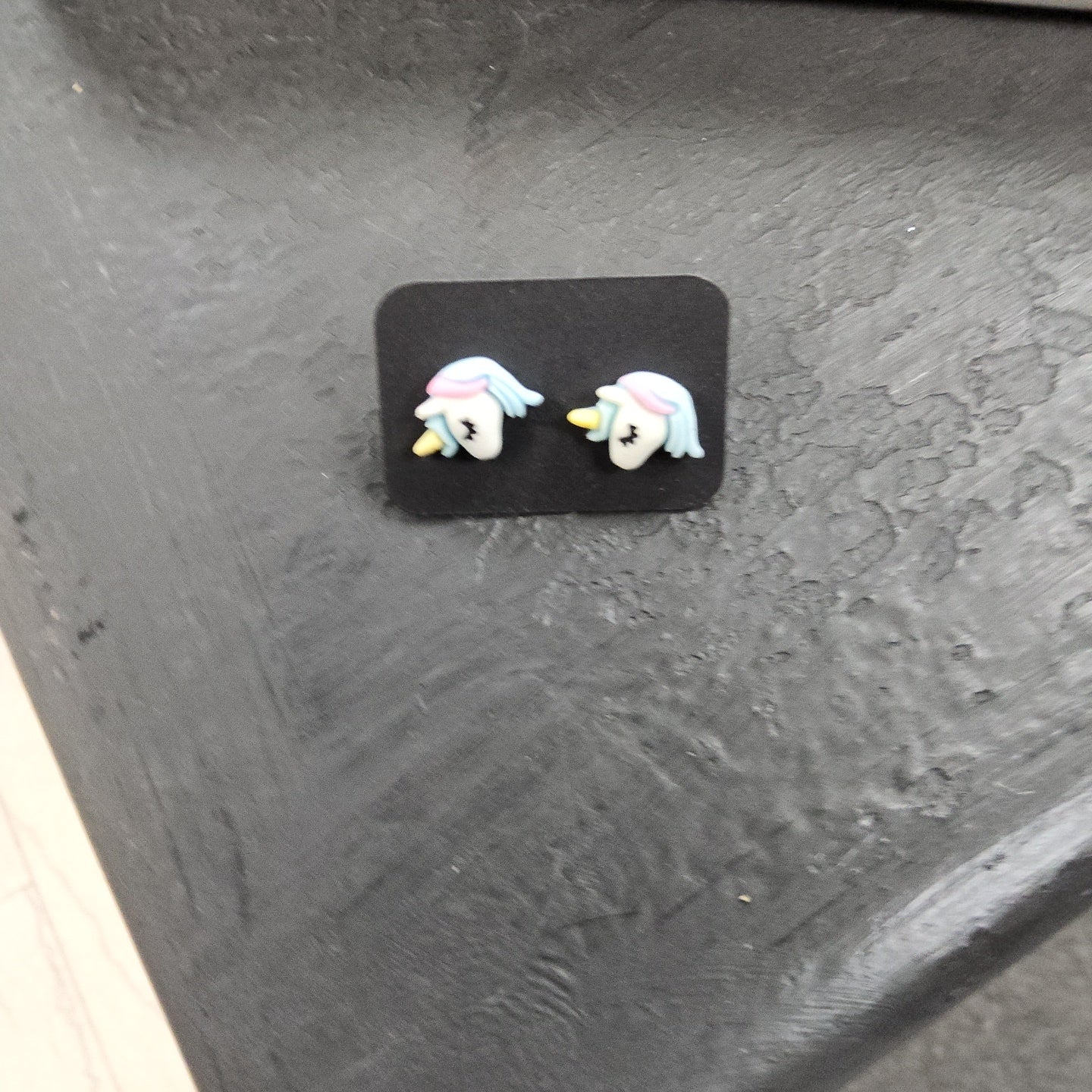 Character Earrings (Resin)