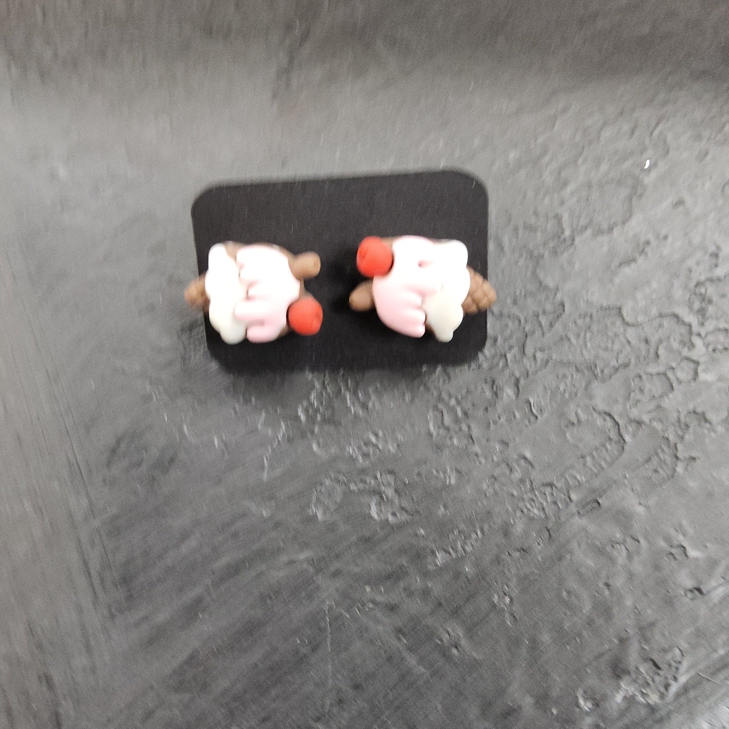 Character Earrings (Resin)
