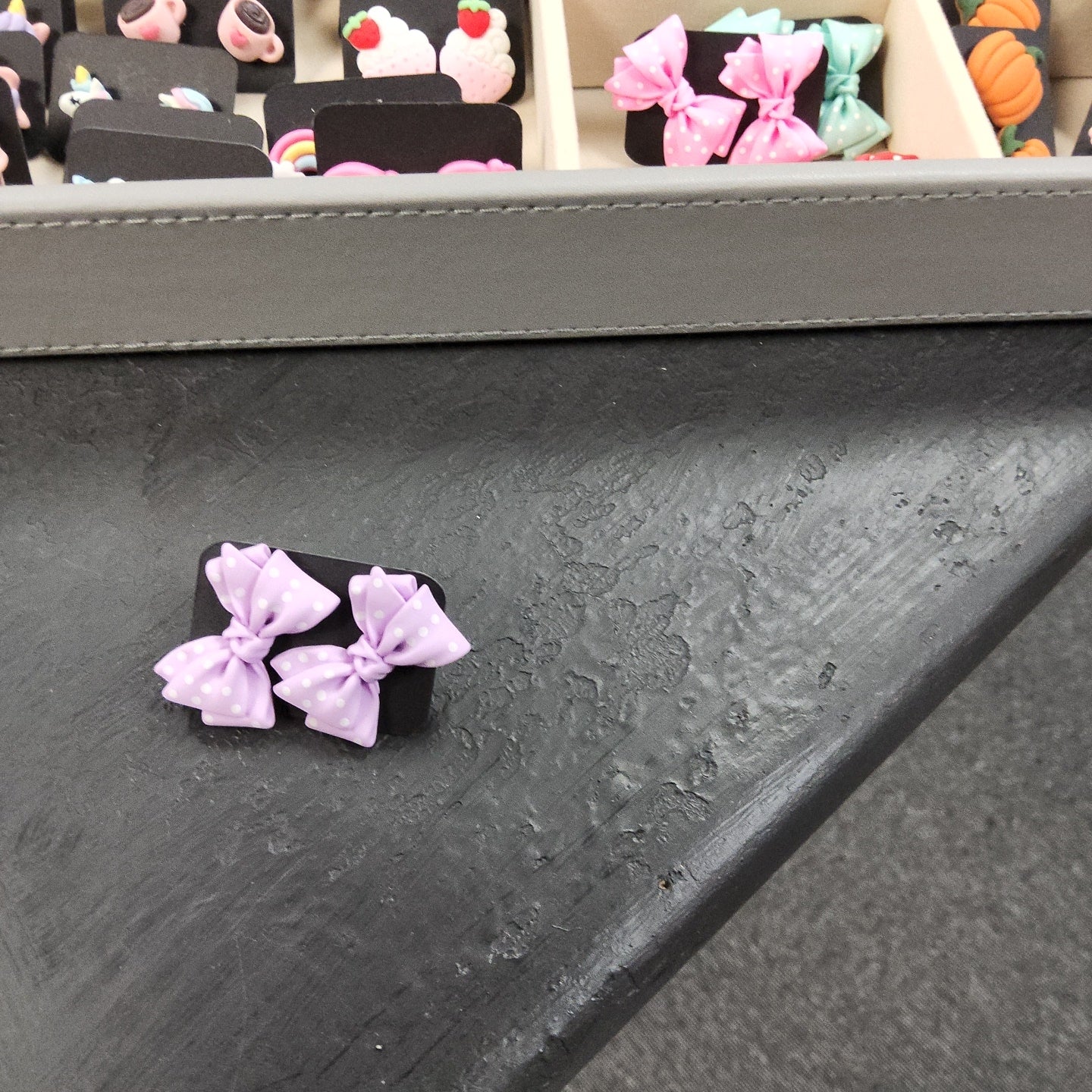Character Earrings (Resin)