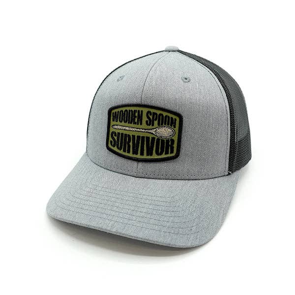 Shield Republic LLC - Wooden Spoon Survivor Woven Patch Hat