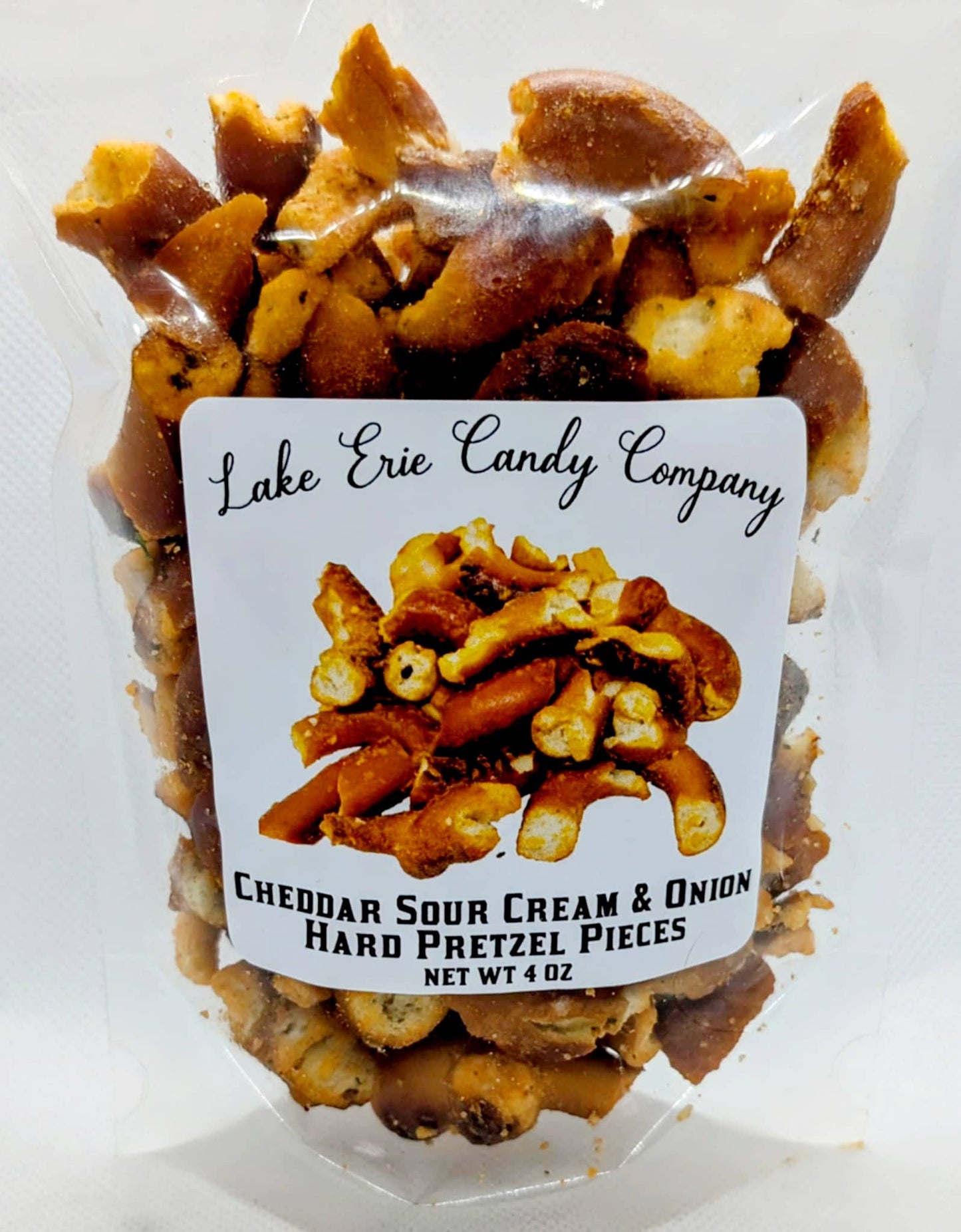 Lake Erie Candy Company - Cheddar Sour Cream & Onion Hard Pretzel Pieces
