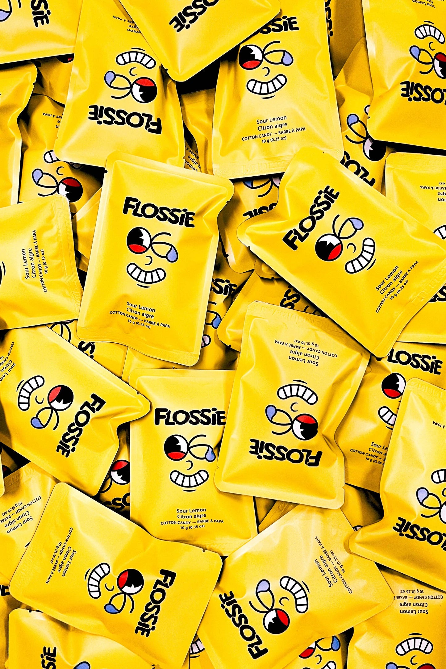 Flossie - Sour Lemon Cotton Candy