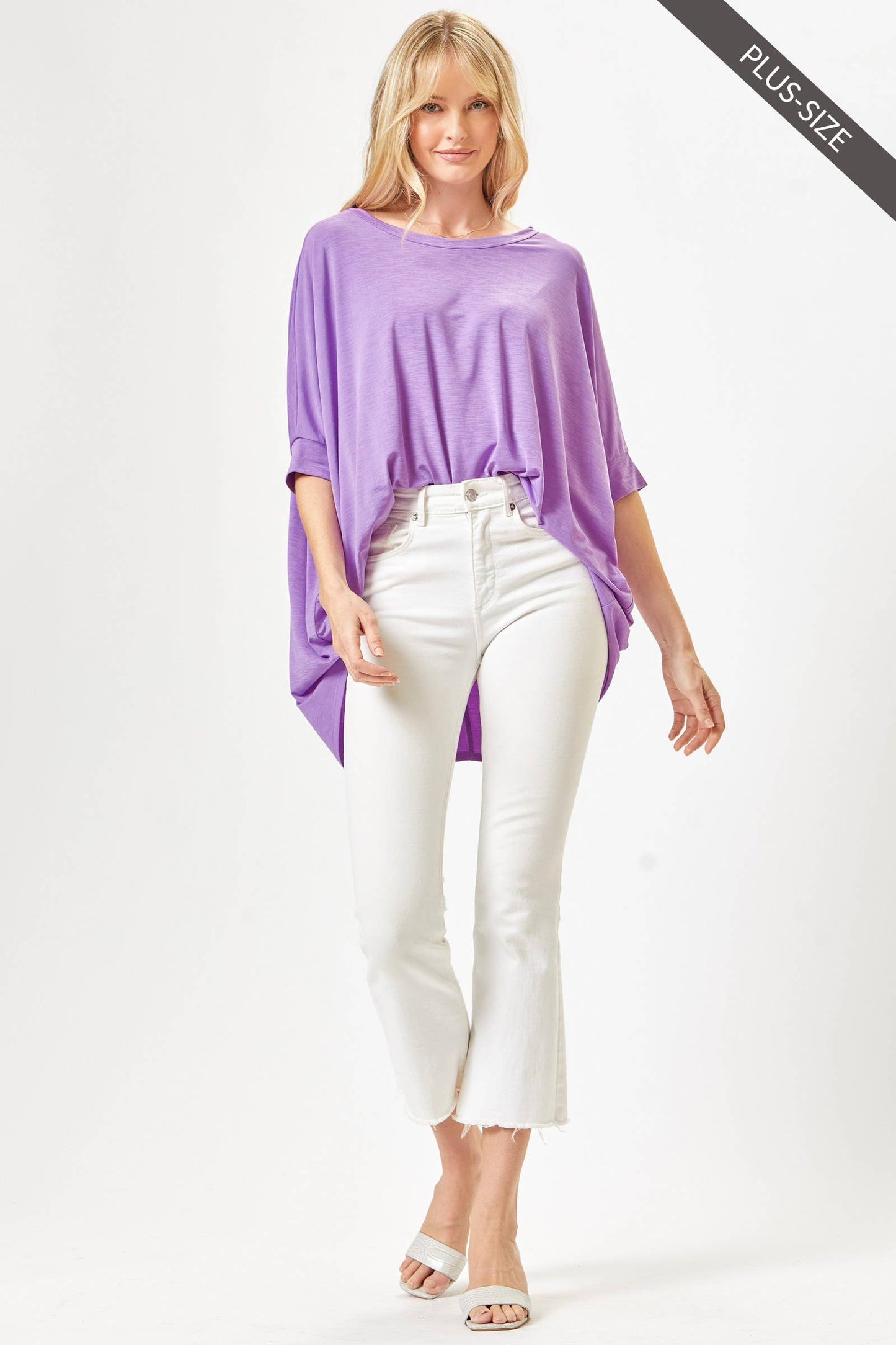 PLUS Wrinkle Free Tunic Top