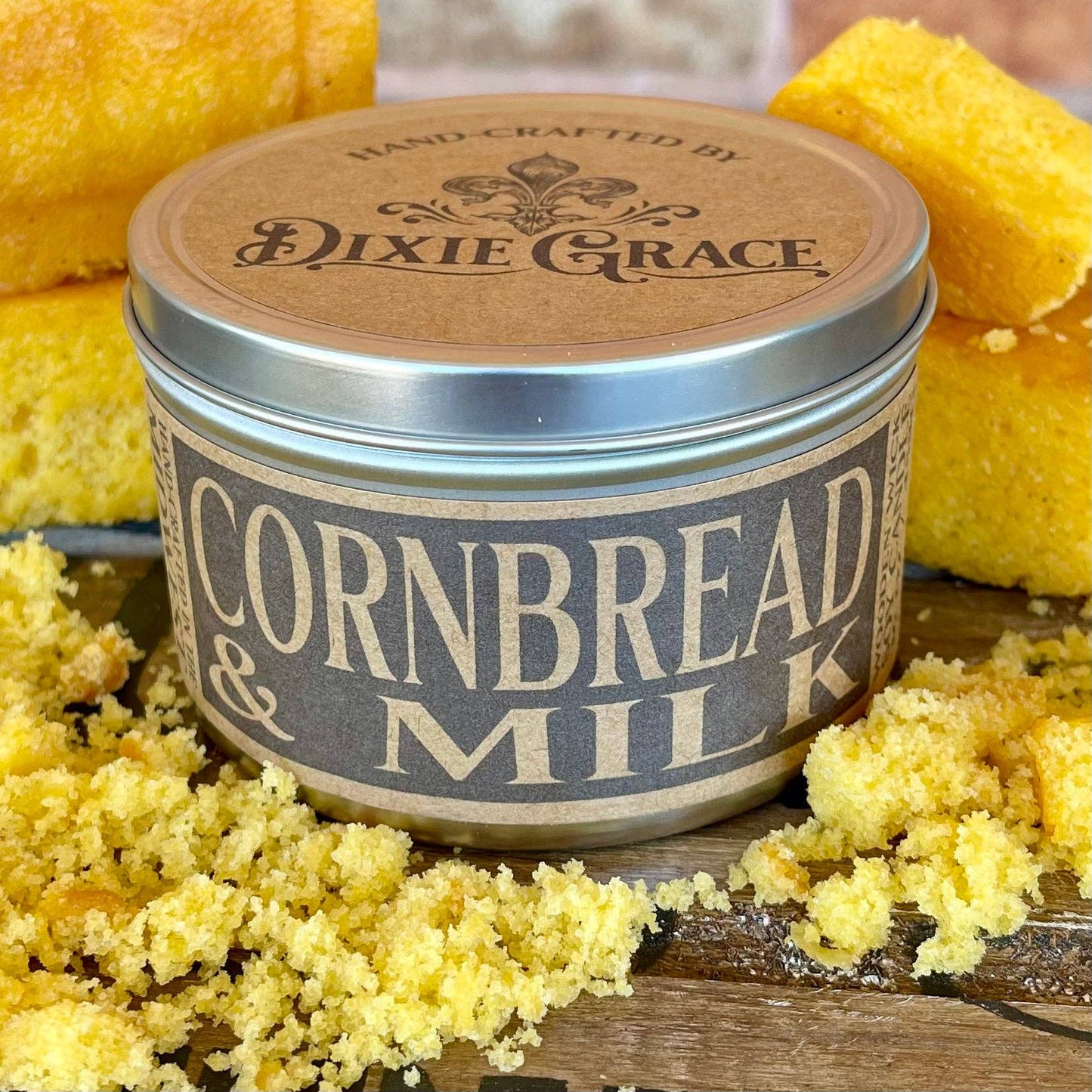 Cornbread & Milk - Wooden Wick Candle