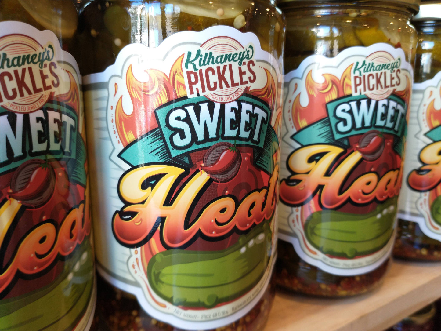 Kilhaney's Pickles - Sweet Heat Pickles, 16oz