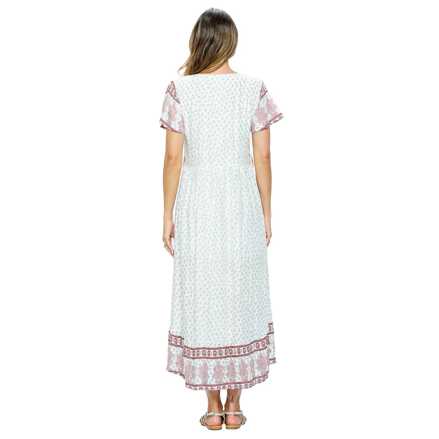 Long Dress Floral Pattern