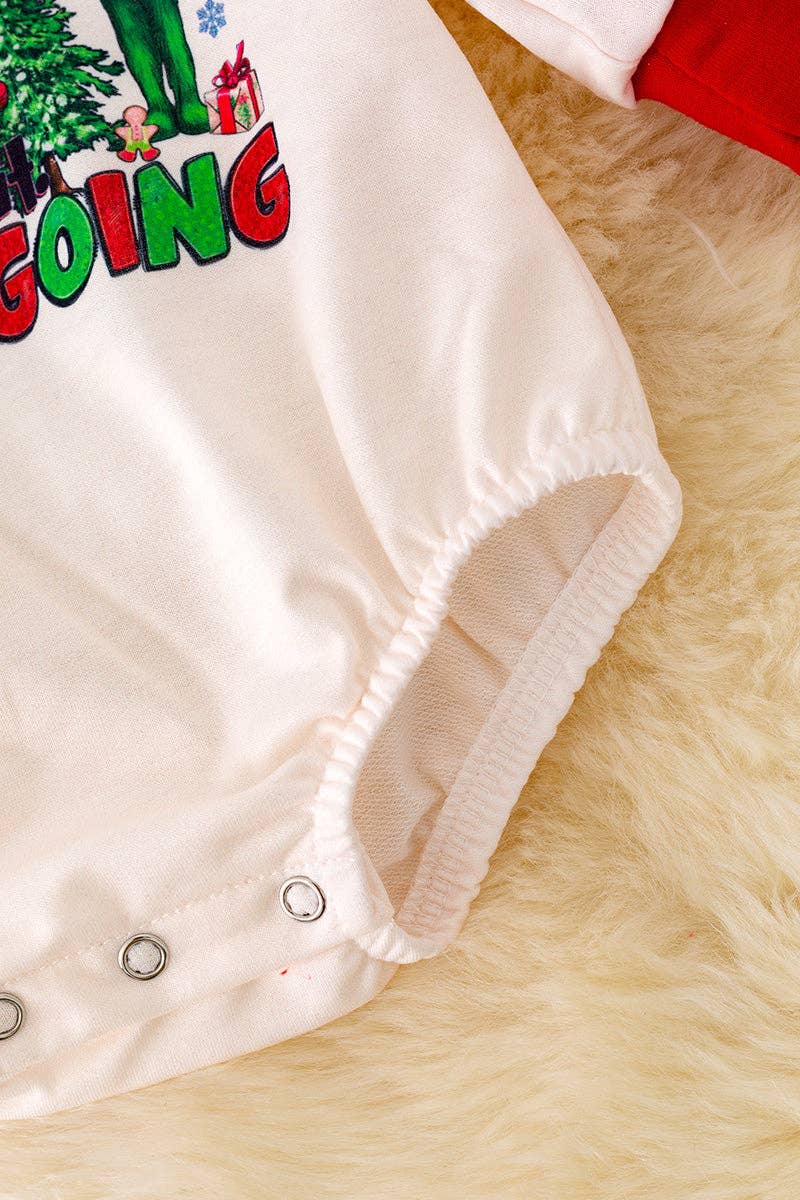"That is it I'm not going" Christmas character bodysuit.RPG40173