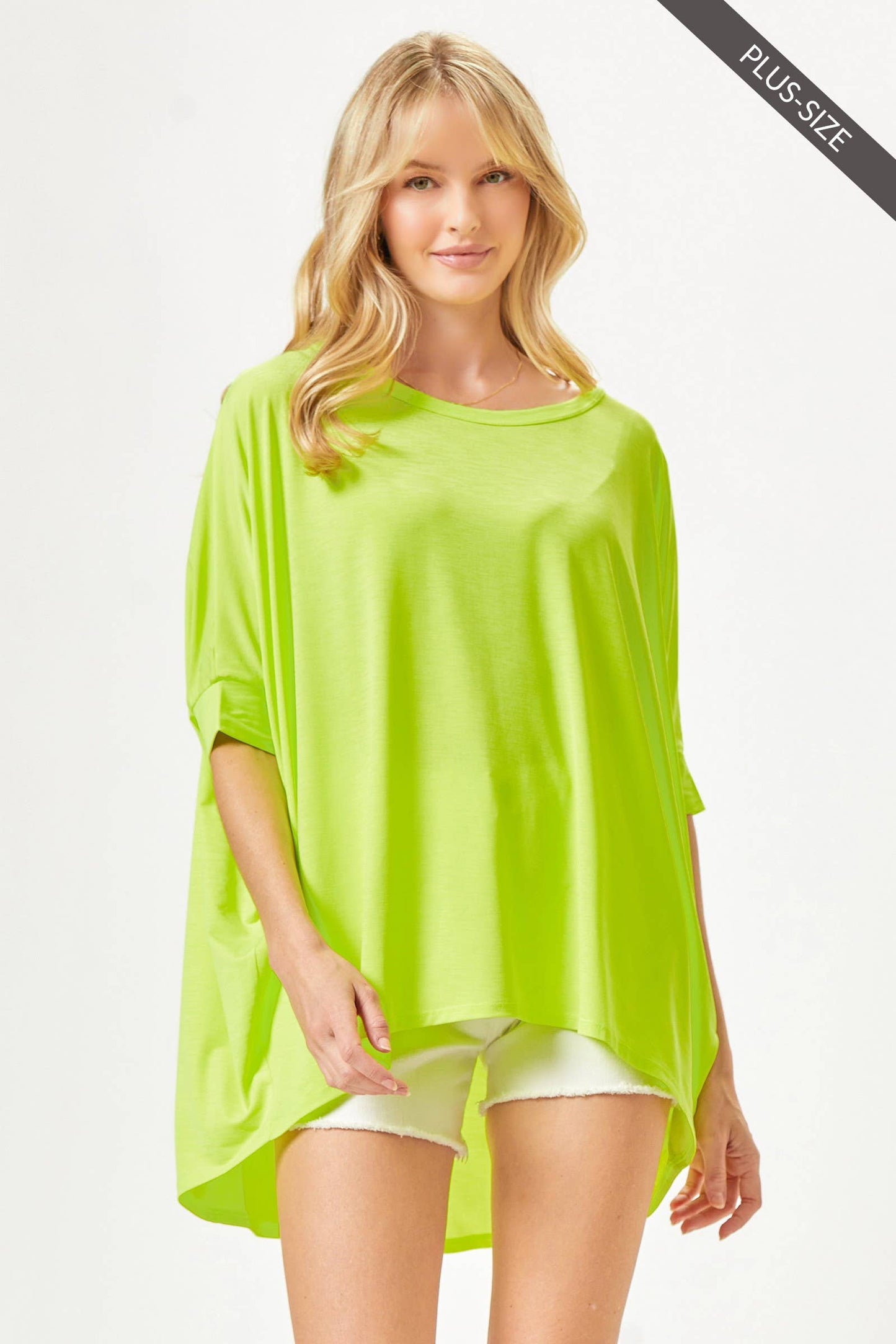 PLUS Wrinkle Free Tunic Top