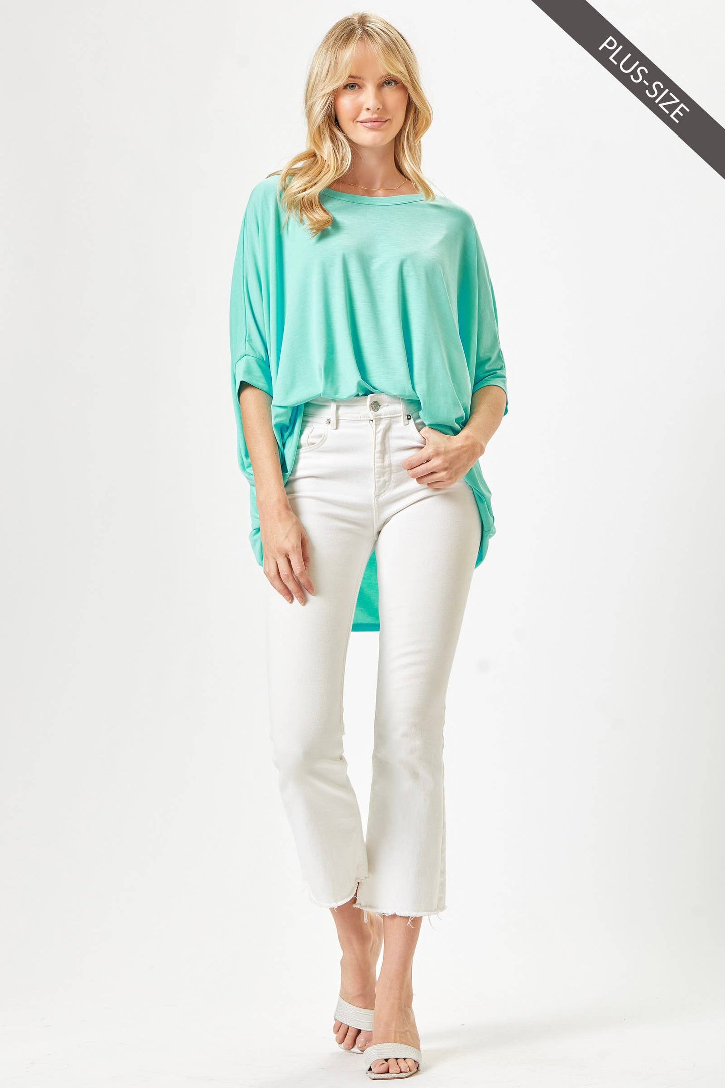 PLUS Wrinkle Free Tunic Top