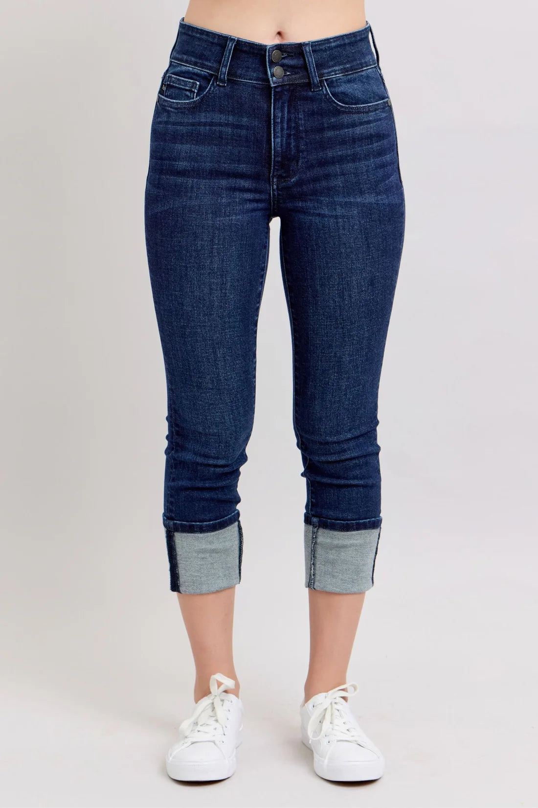 HW Double Waist Band Capri
