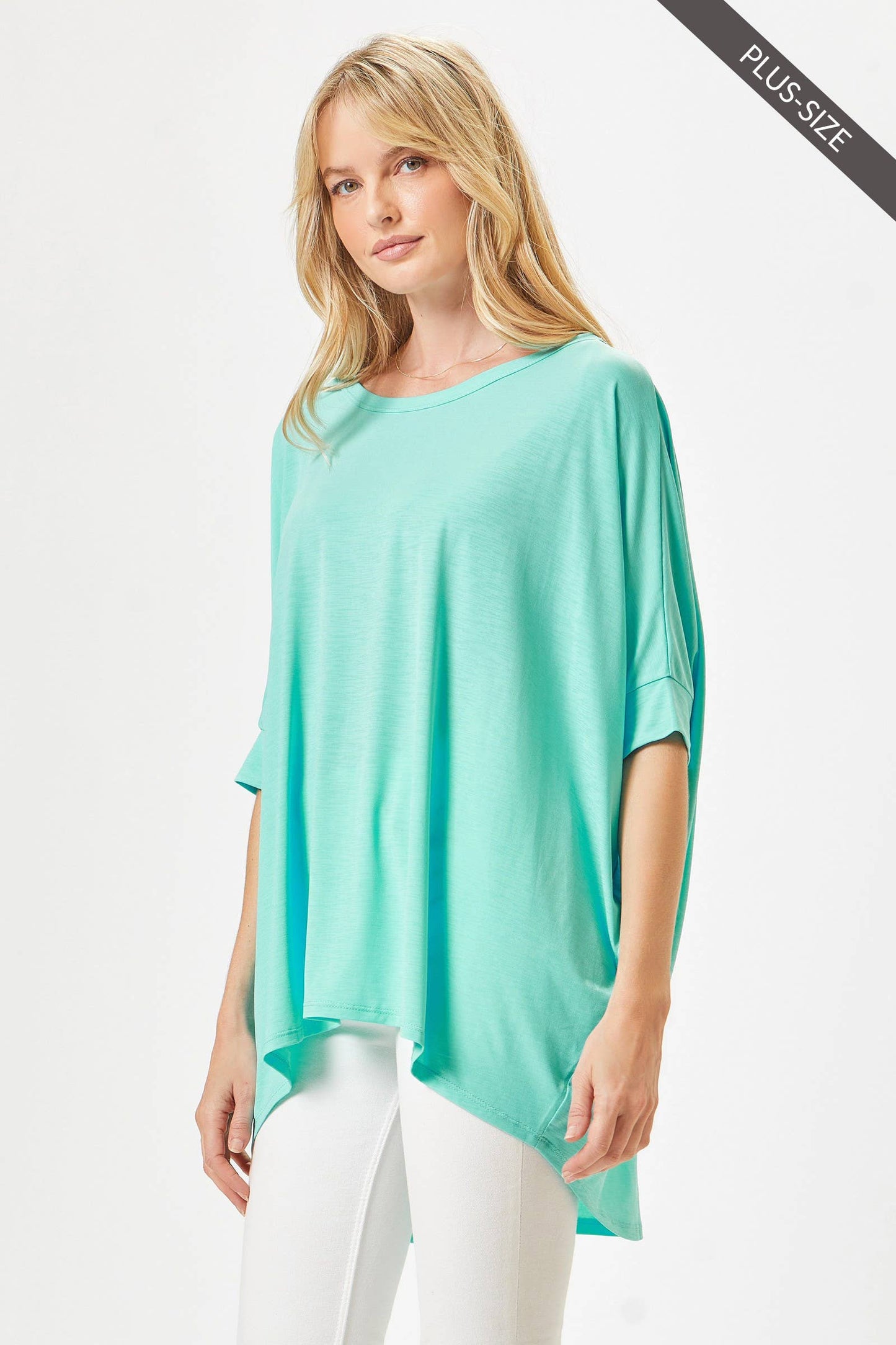PLUS Wrinkle Free Tunic Top