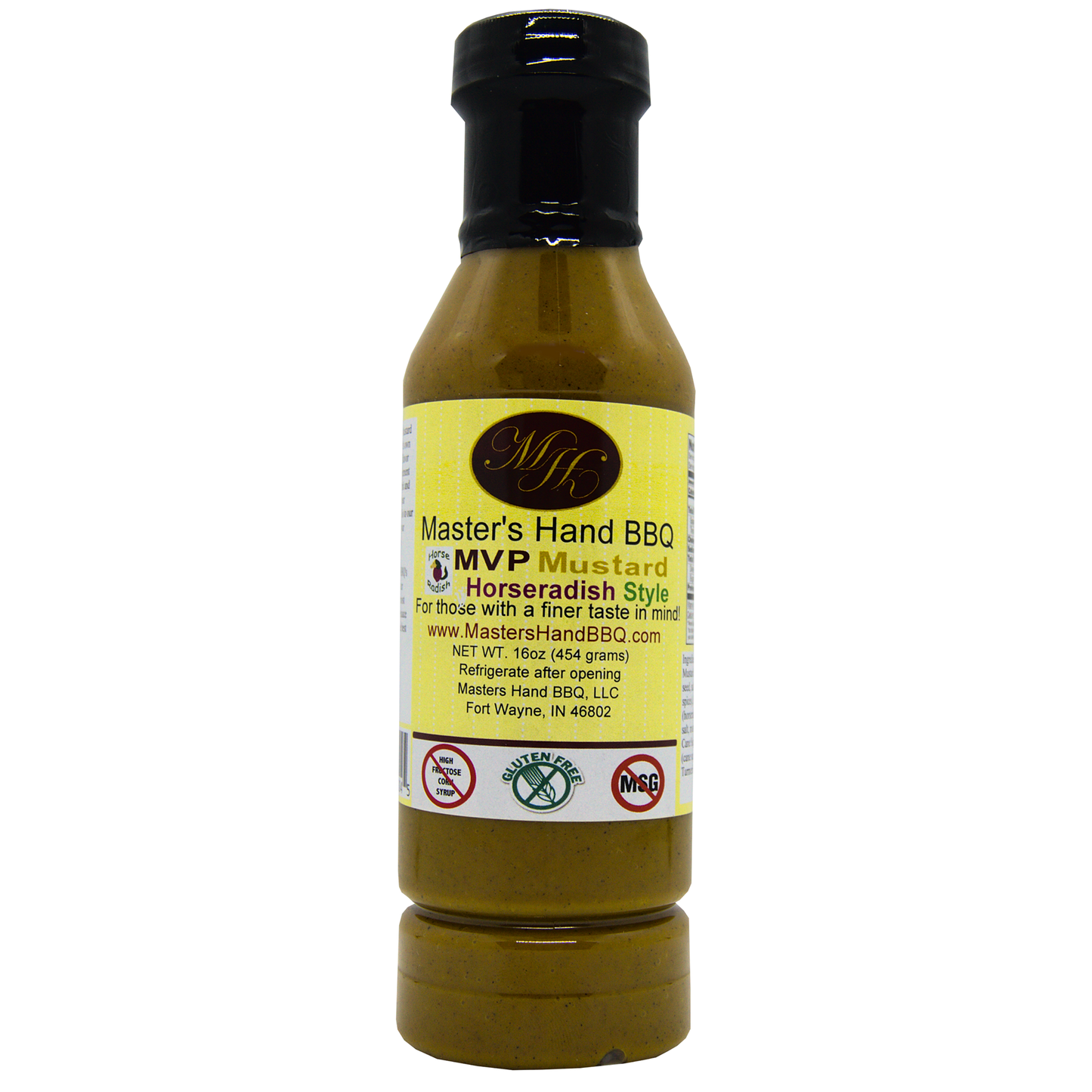 Master's Hand BBQ - MVP Horseradish Mustard Sauce 16oz