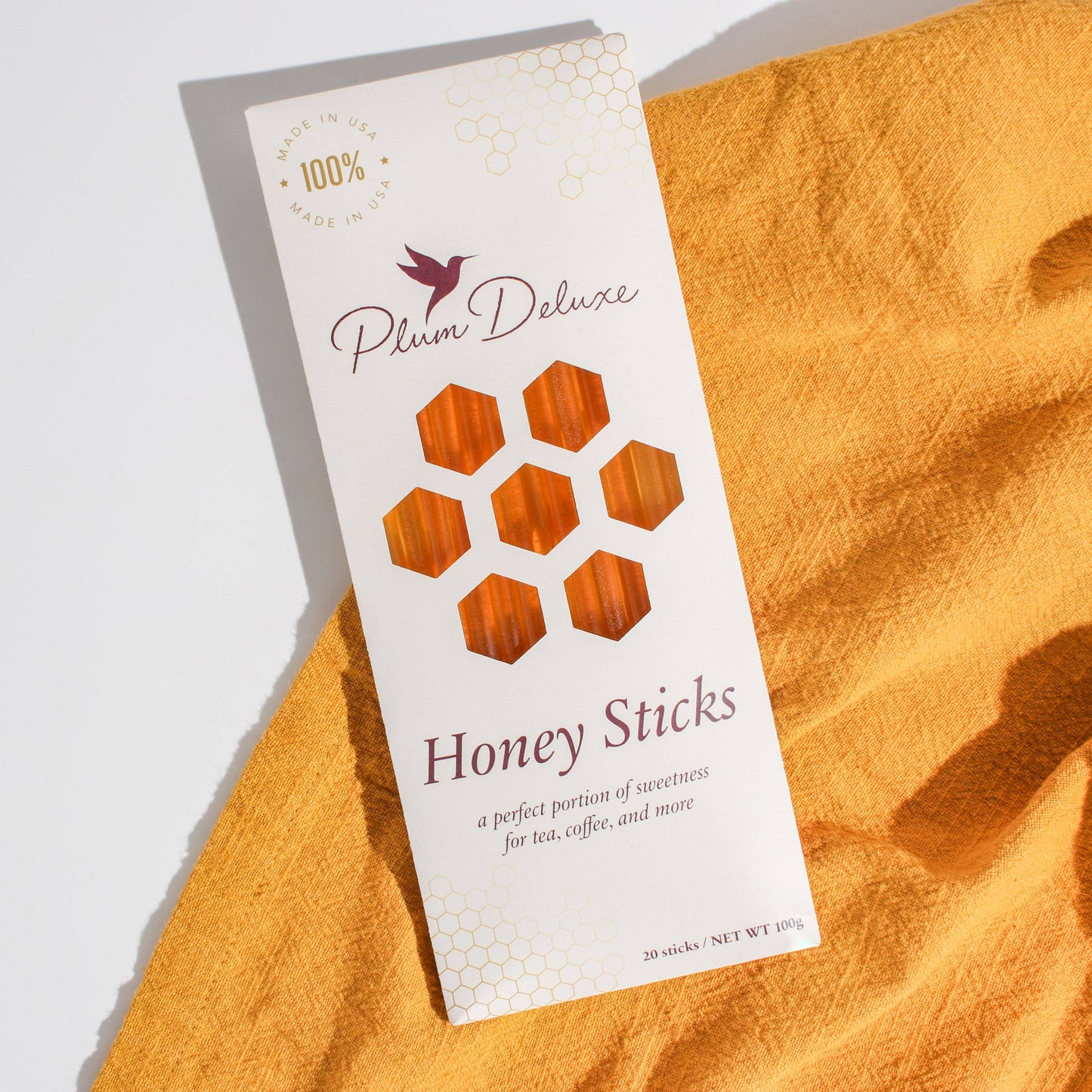 Plum Deluxe Tea - Honey Sticks