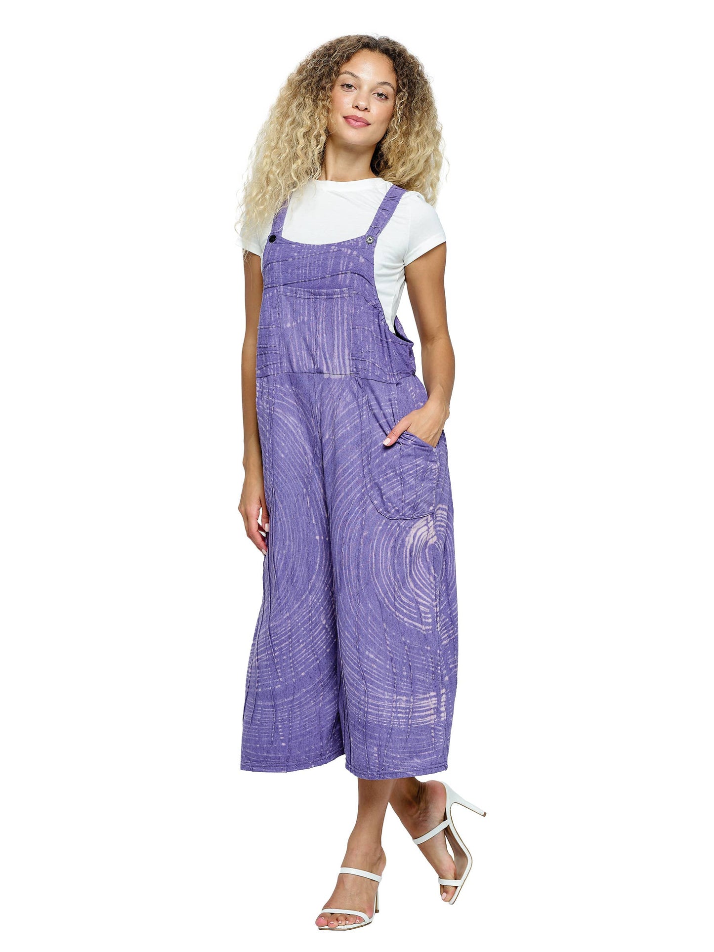 Overall Hippie Spiral Dye