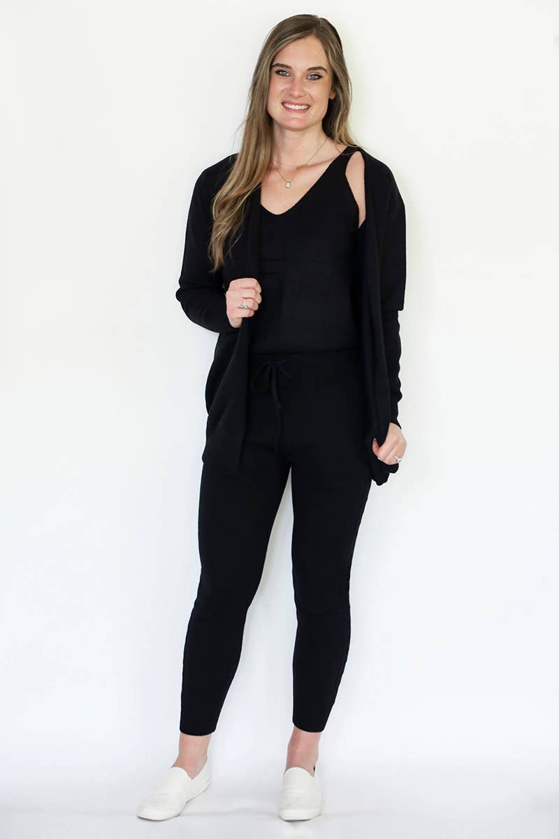 Monroe Cardigan/Jogger Set