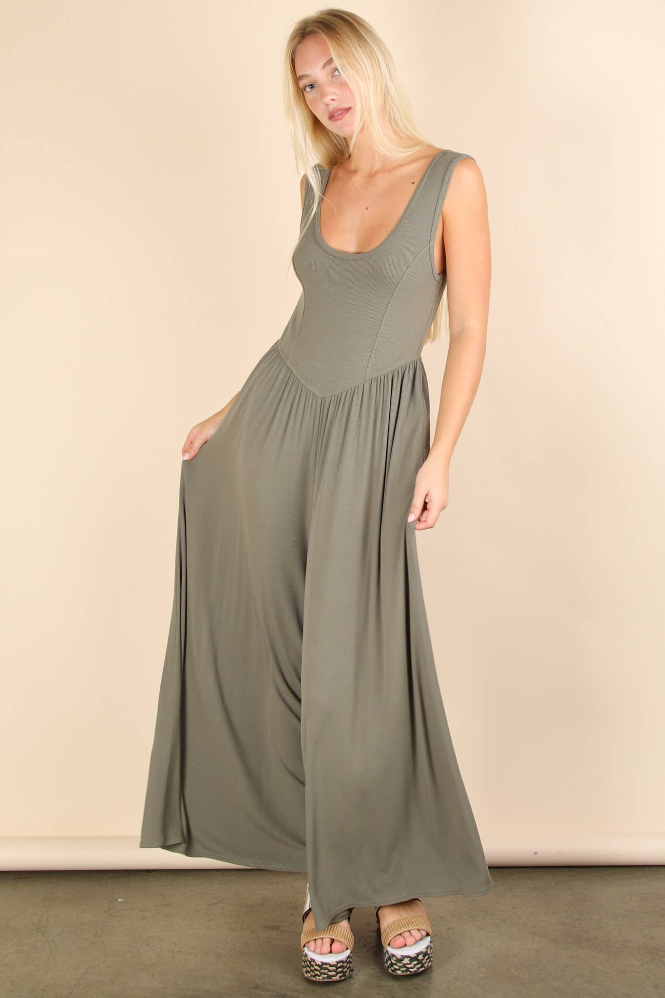 Sleeveless Jumpsuit