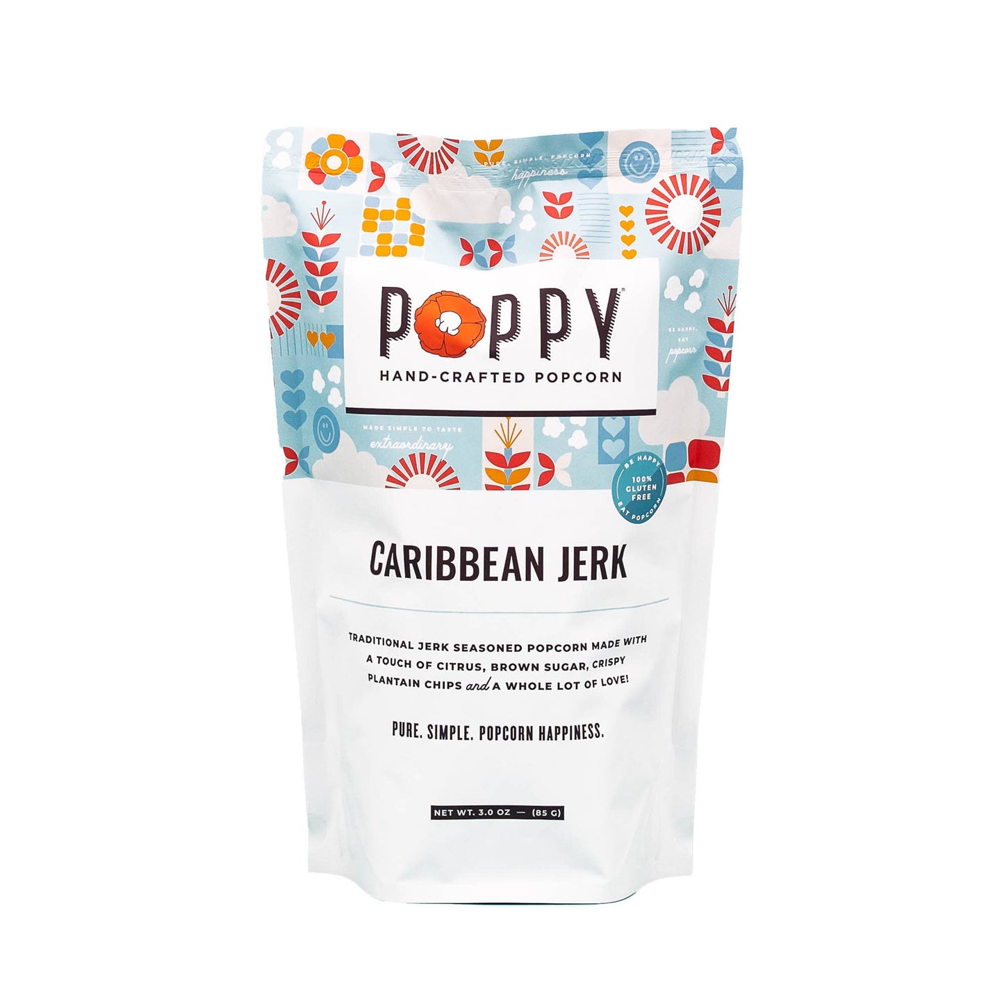 Poppy Hand-Crafted Popcorn - Caribbean Jerk Popcorn