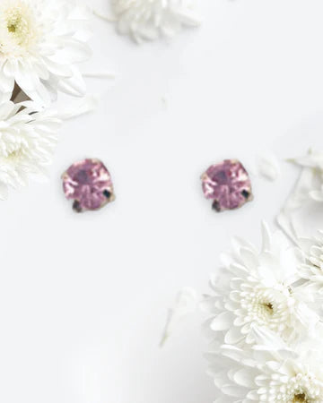 CIRCLED STUD EARRINGS