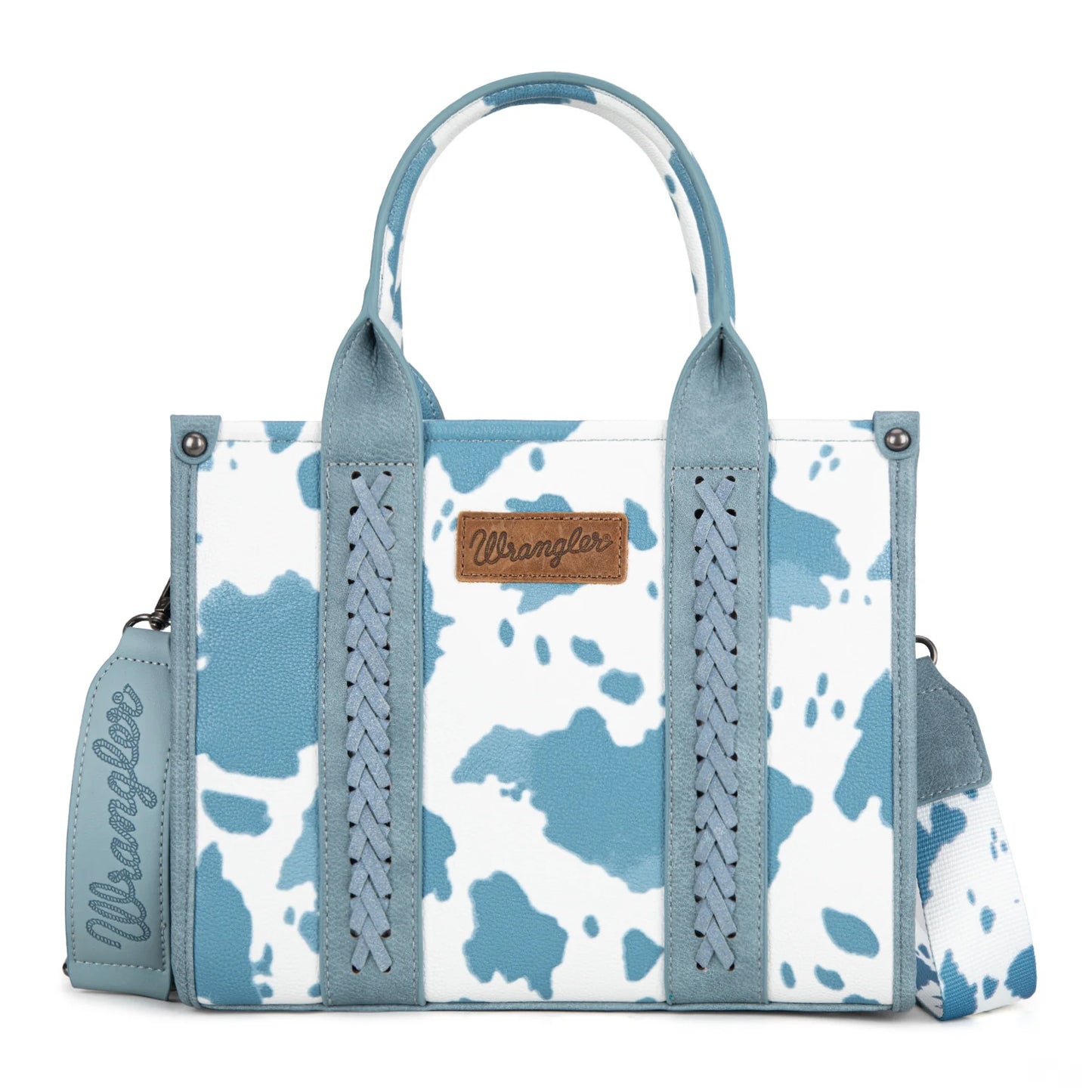 Wrangler Leopard Print Concealed Carry Tote/Crossbody