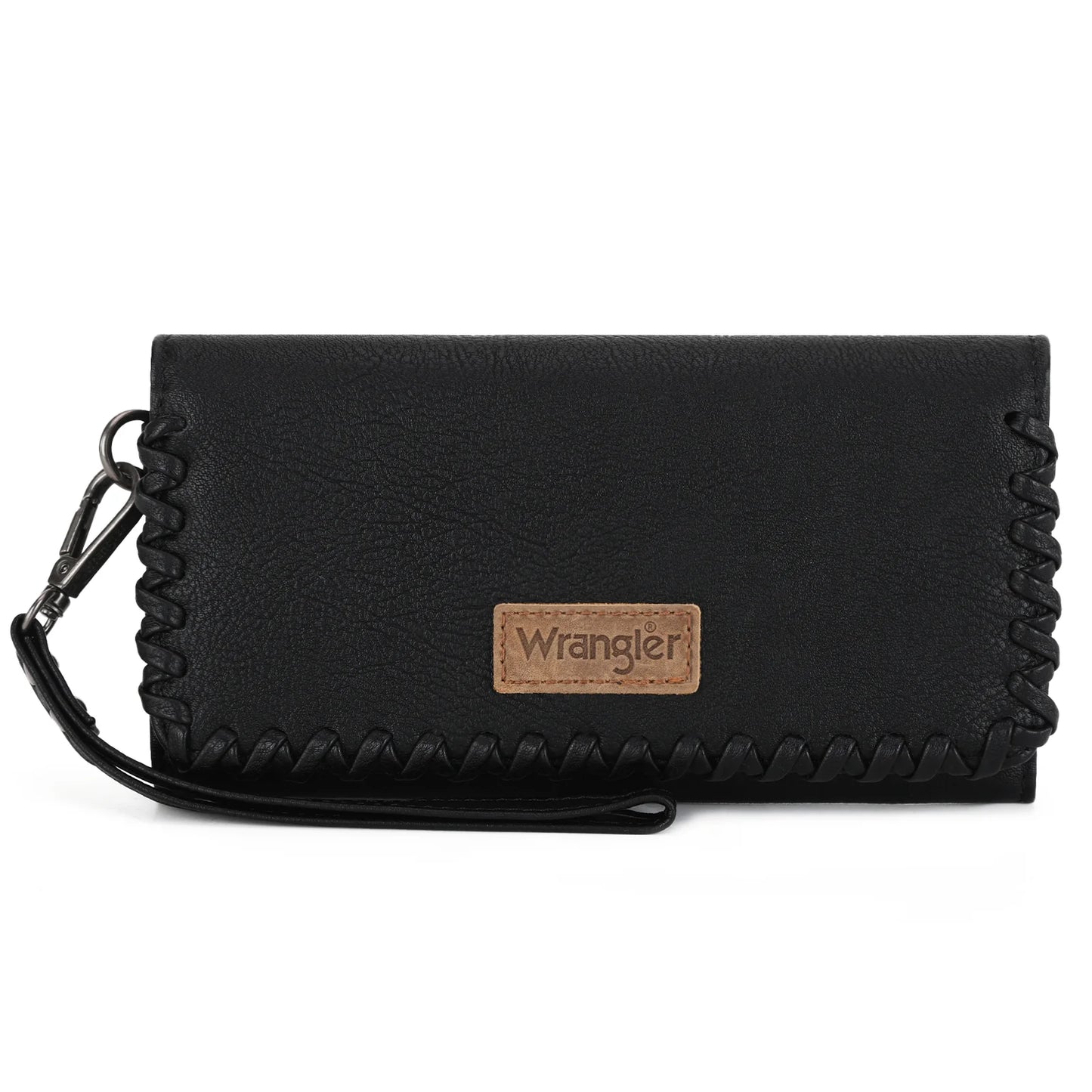Wrangler Whipstitch Wristlet Wallet