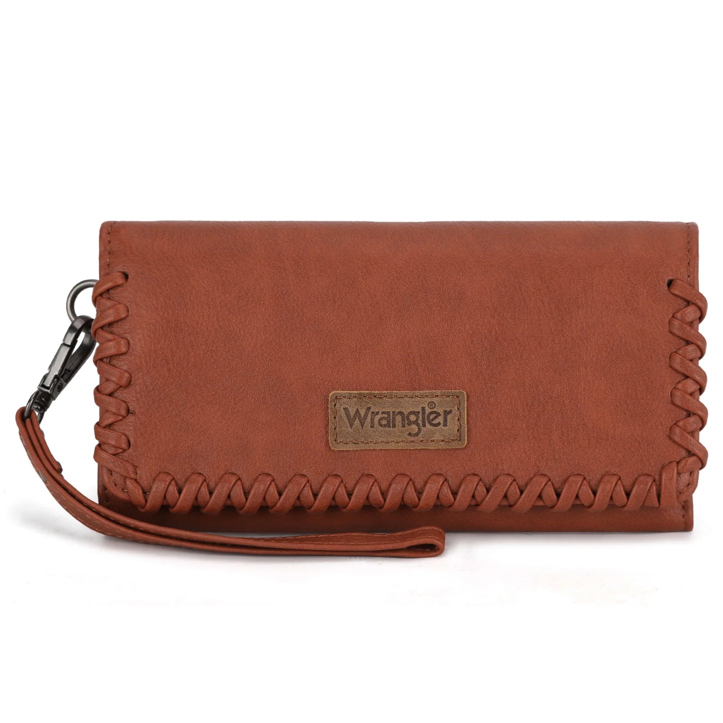 Wrangler Whipstitch Wristlet Wallet