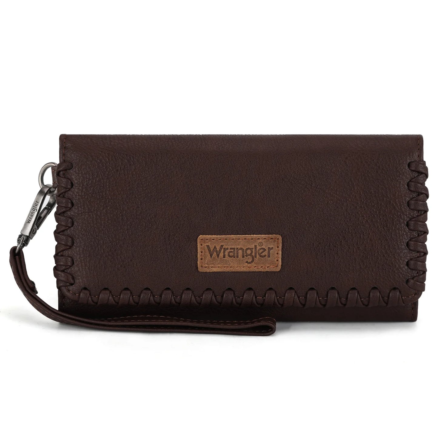 Wrangler Whipstitch Wristlet Wallet