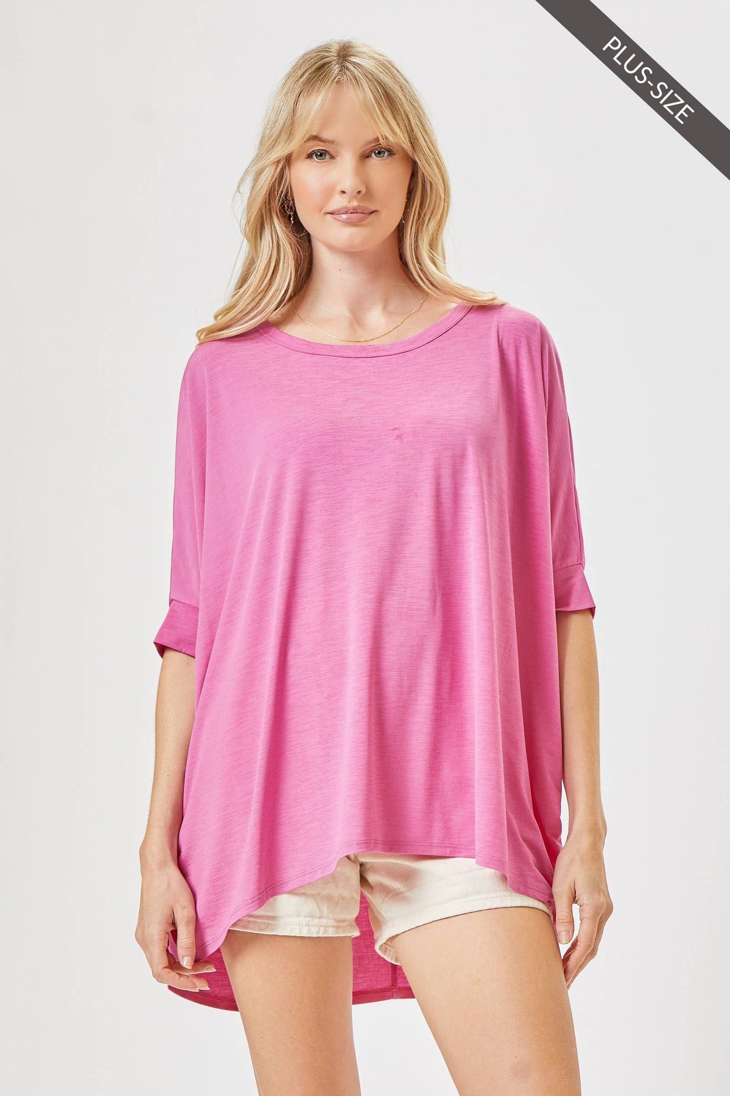 PLUS Wrinkle Free Tunic Top