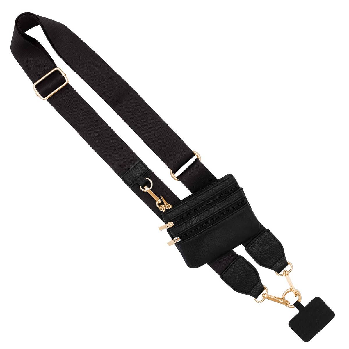 Save The Girls - Clip & Go Phone Lanyard with Pouch - Neutral Collection