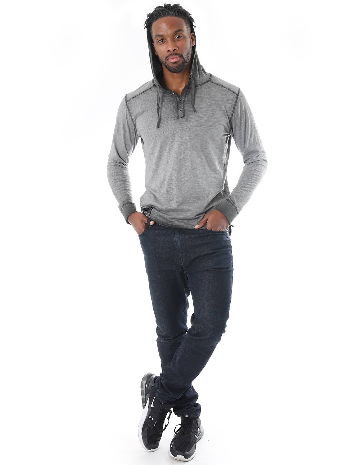 ZIMEGO - LS414H - Grey / XXL