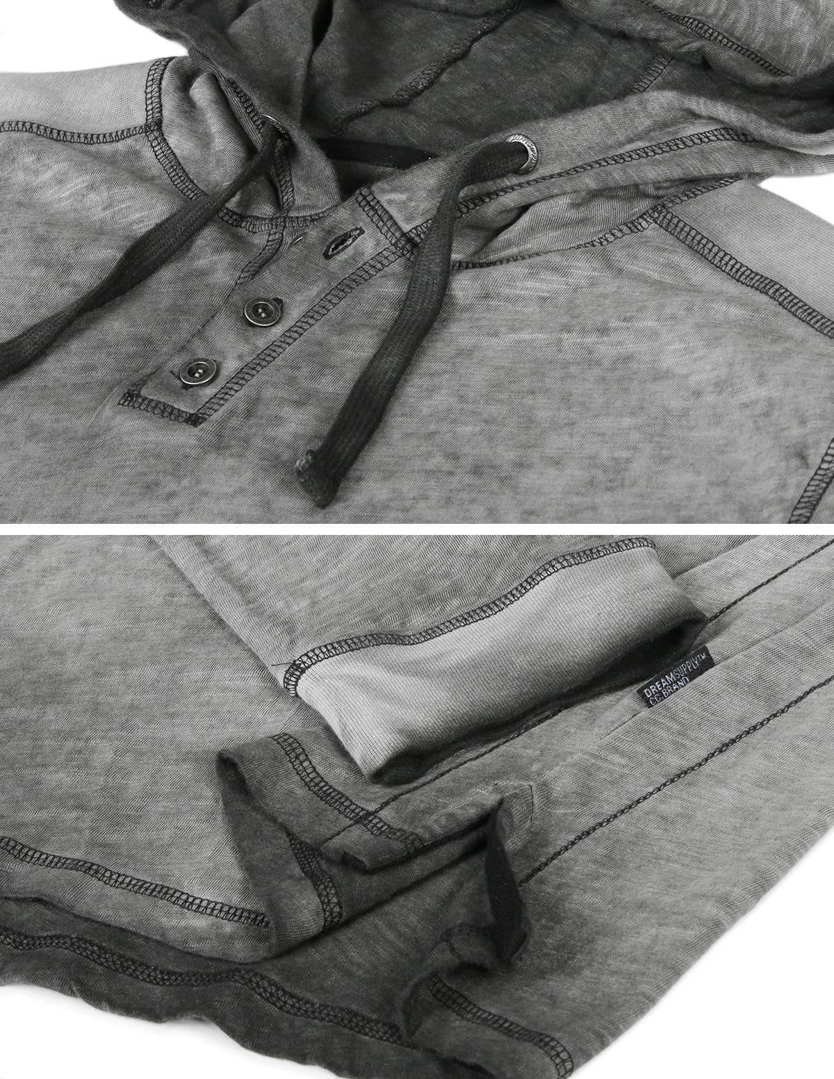 ZIMEGO - LS414H - Grey / XXL