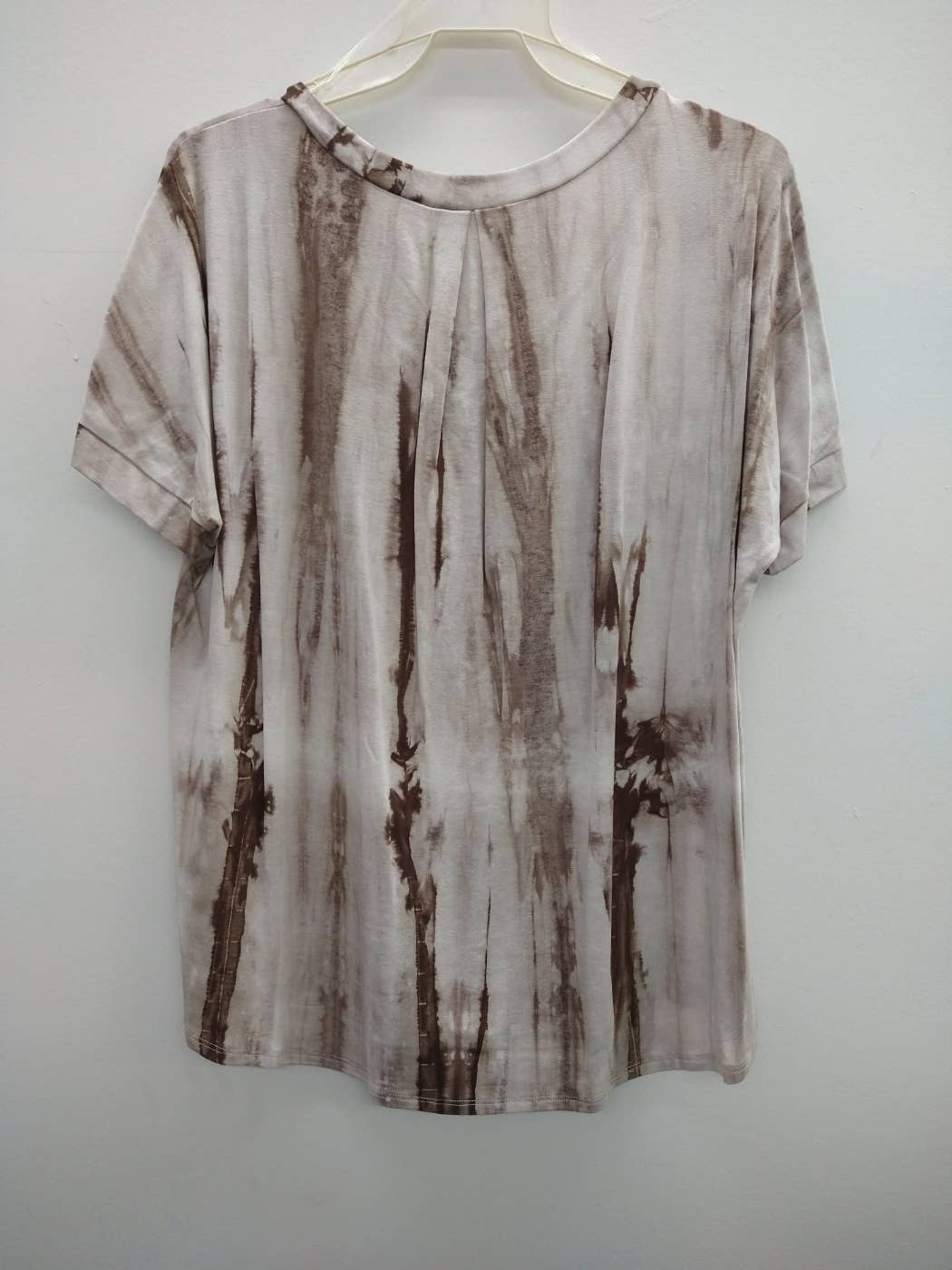Tie Dye V-neck short sleeve top