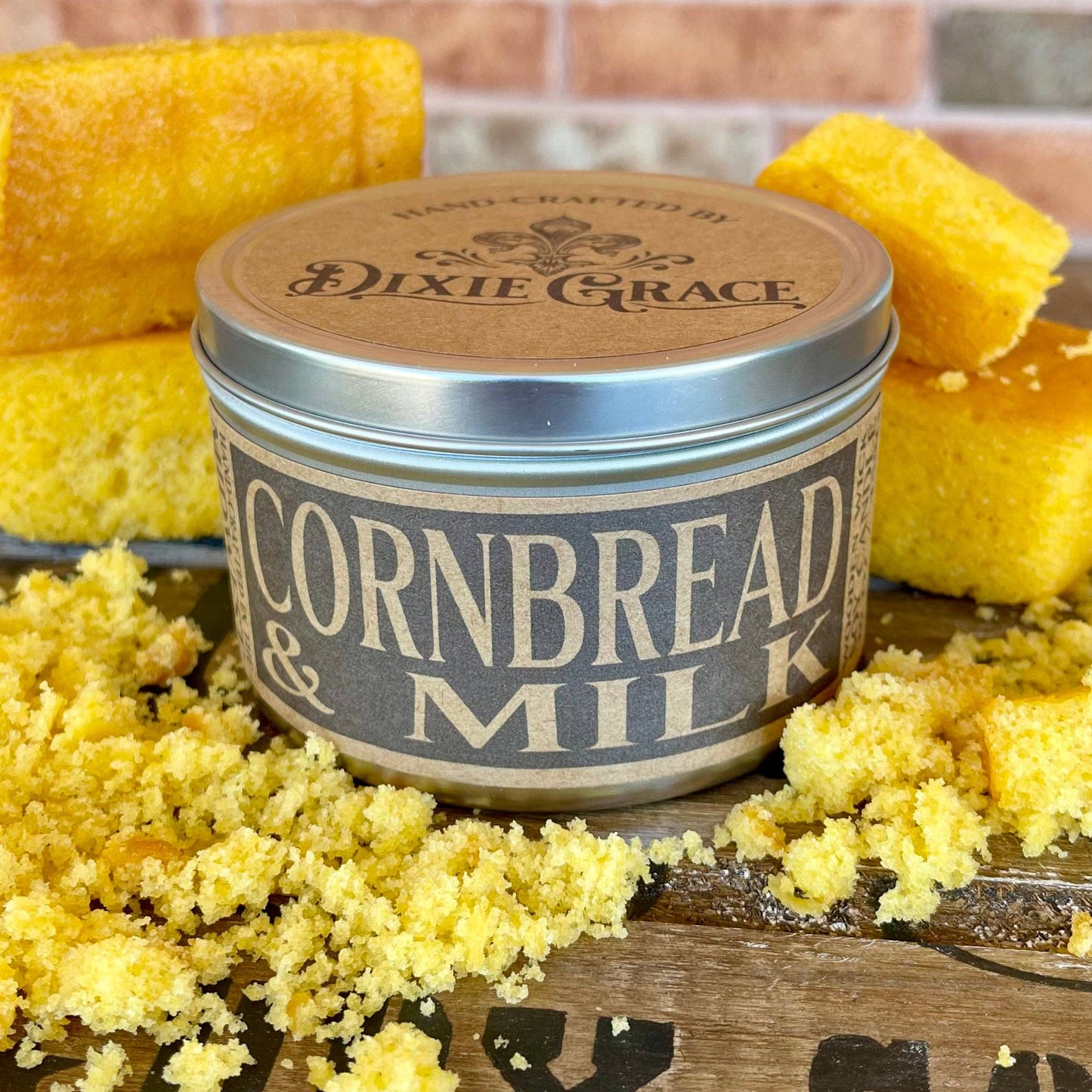 Cornbread & Milk - Wooden Wick Candle