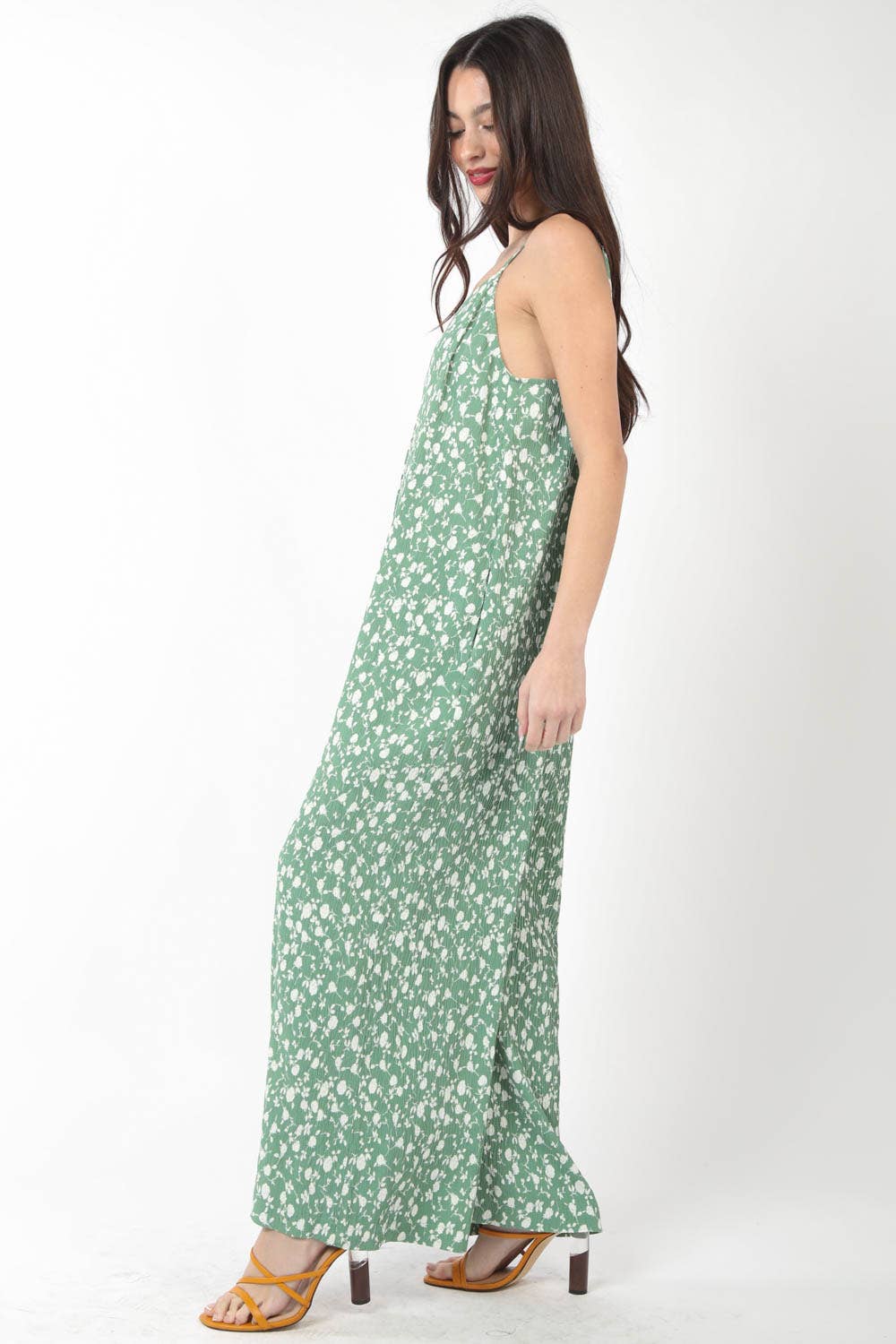 Wide Leg Jumpsuit w/ Pockets