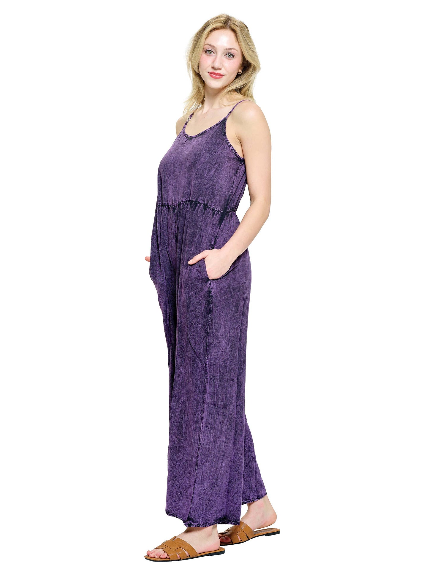 Jumpsuit Distressed Vintage Wash