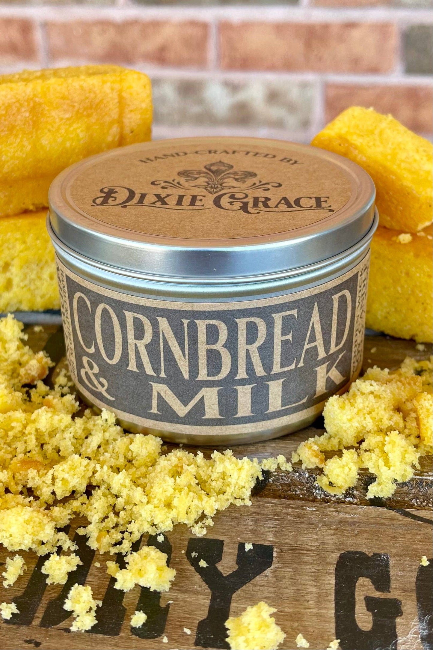 Cornbread & Milk - Wooden Wick Candle