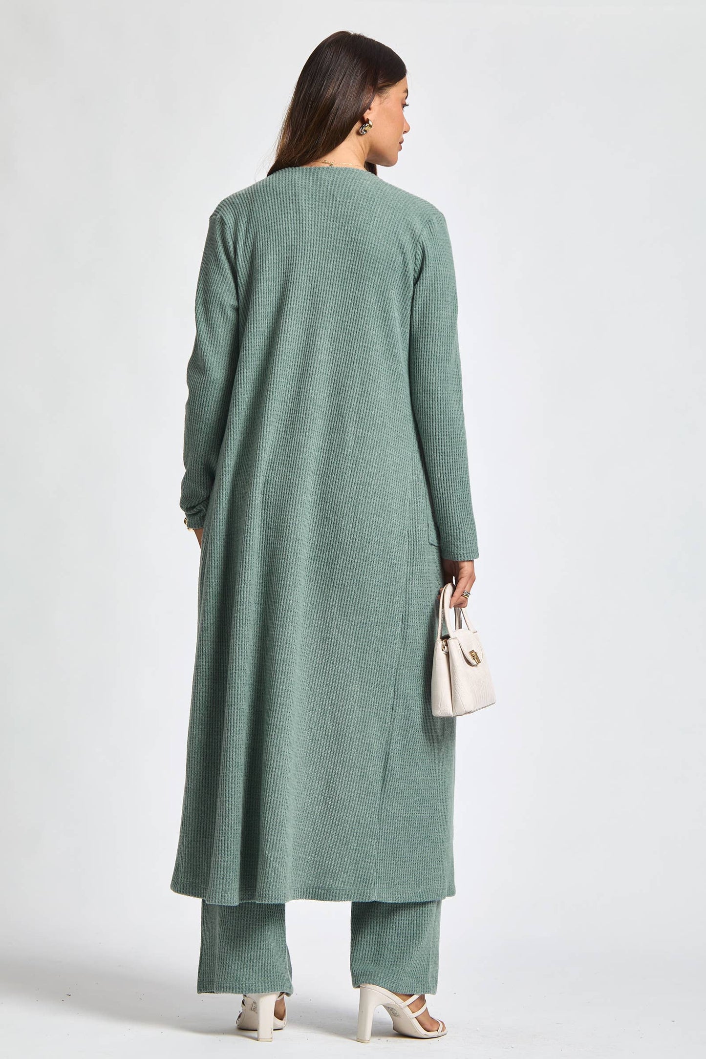 Sleeveless Tank/Cardigan/Pants