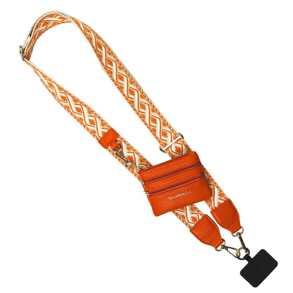 Save The Girls - Clip & Go Strap w/Zippered Pouch XOXO