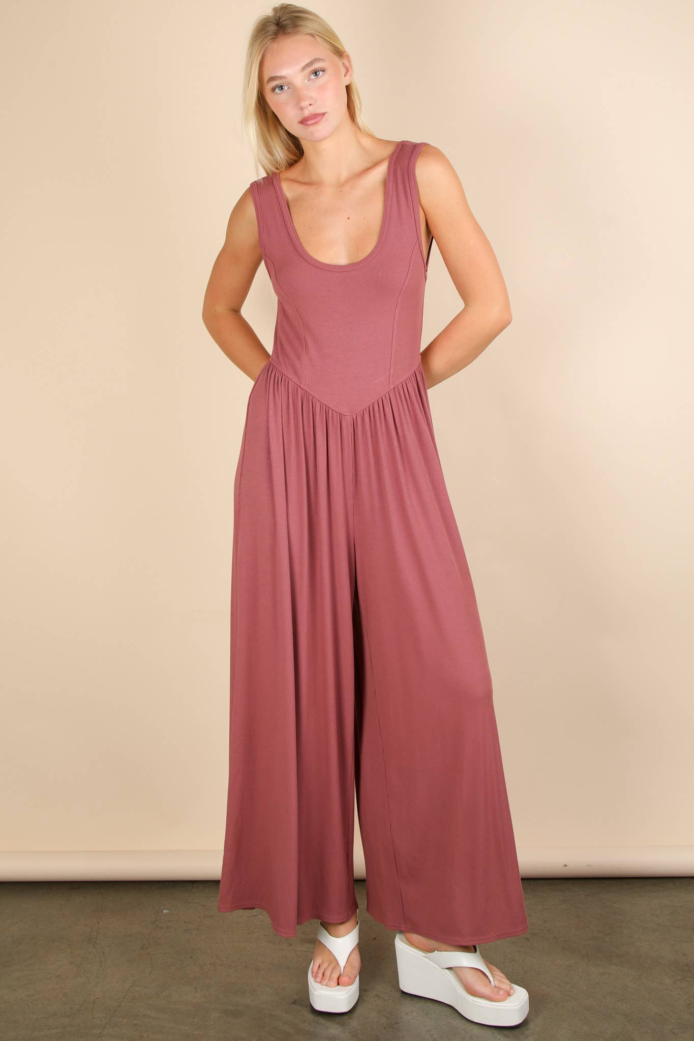 Sleeveless Jumpsuit
