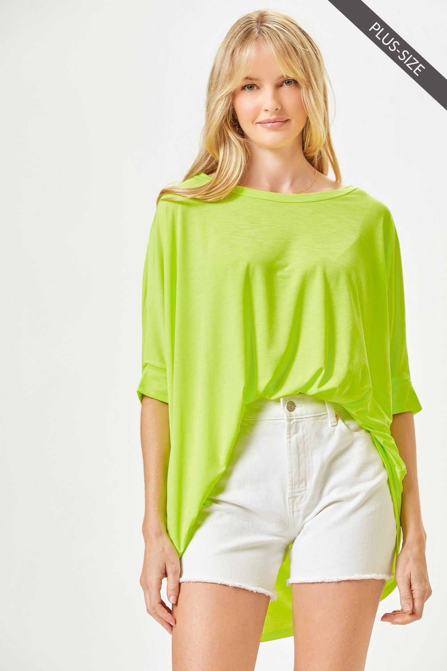 PLUS Wrinkle Free Tunic Top