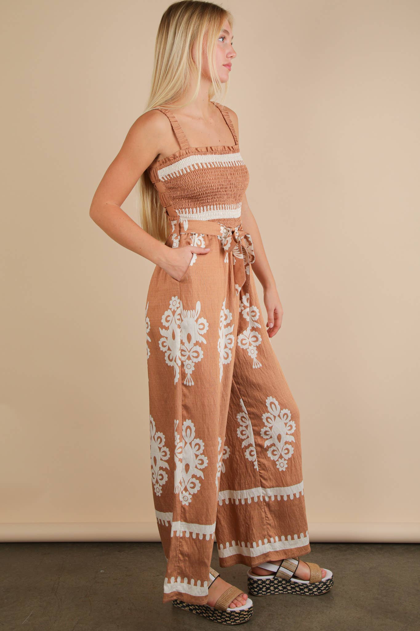 Boho Detail Jumpsuit