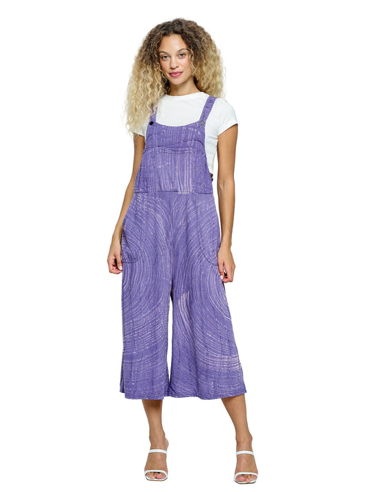 Overall Hippie Spiral Dye