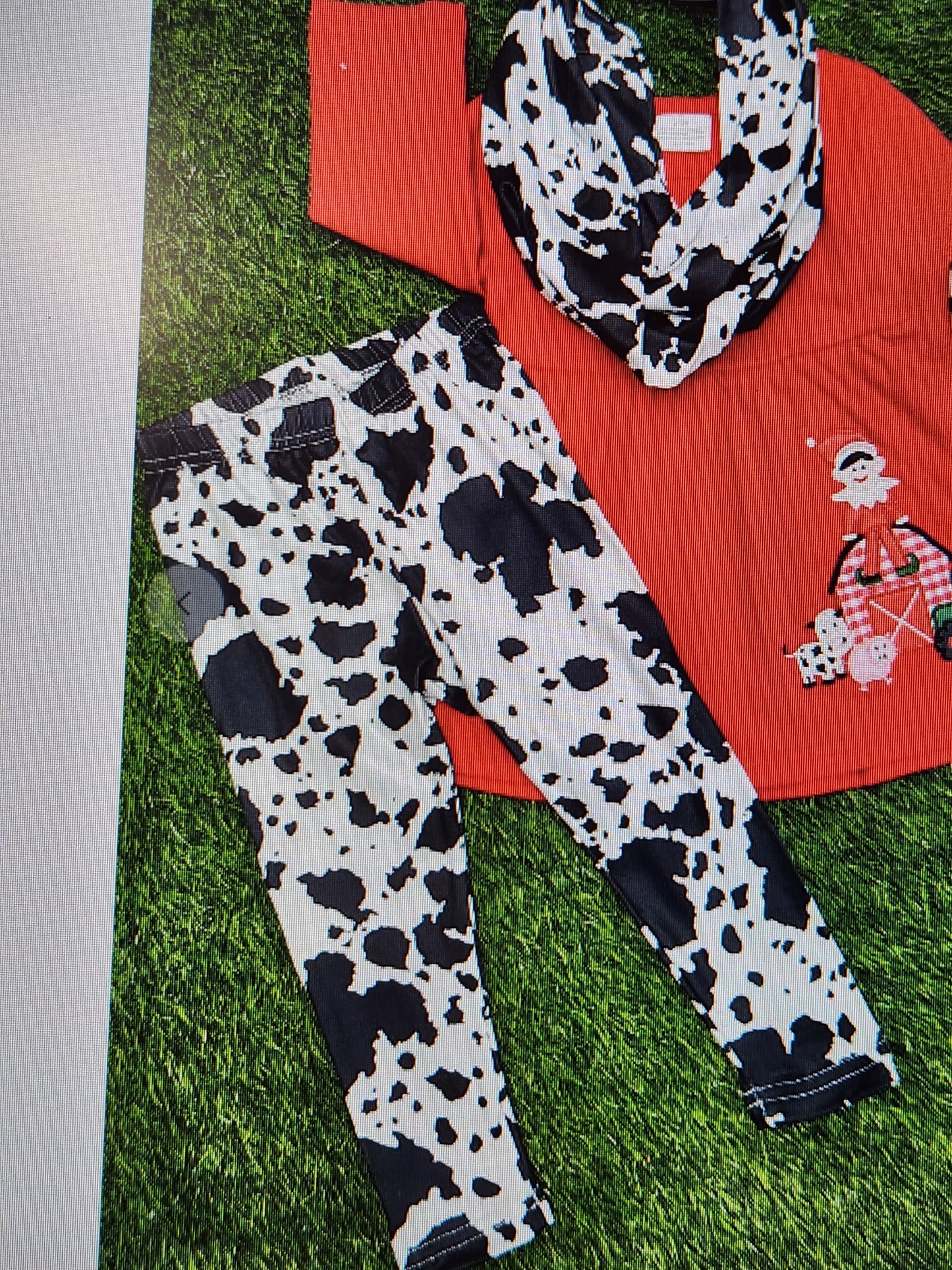 3 Piece outfit - Red (Christmas)