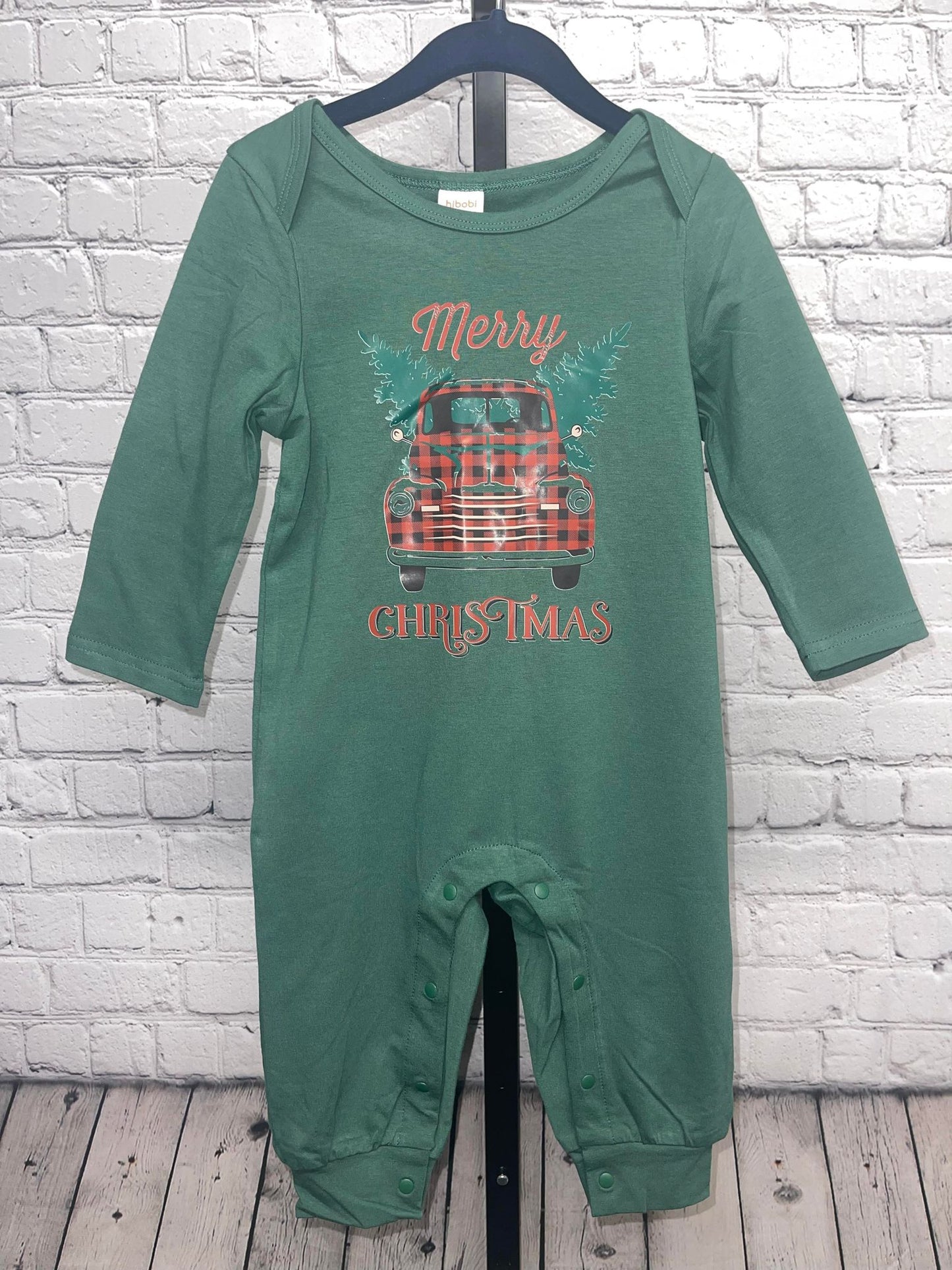 Baby - Christmas - Dark Green