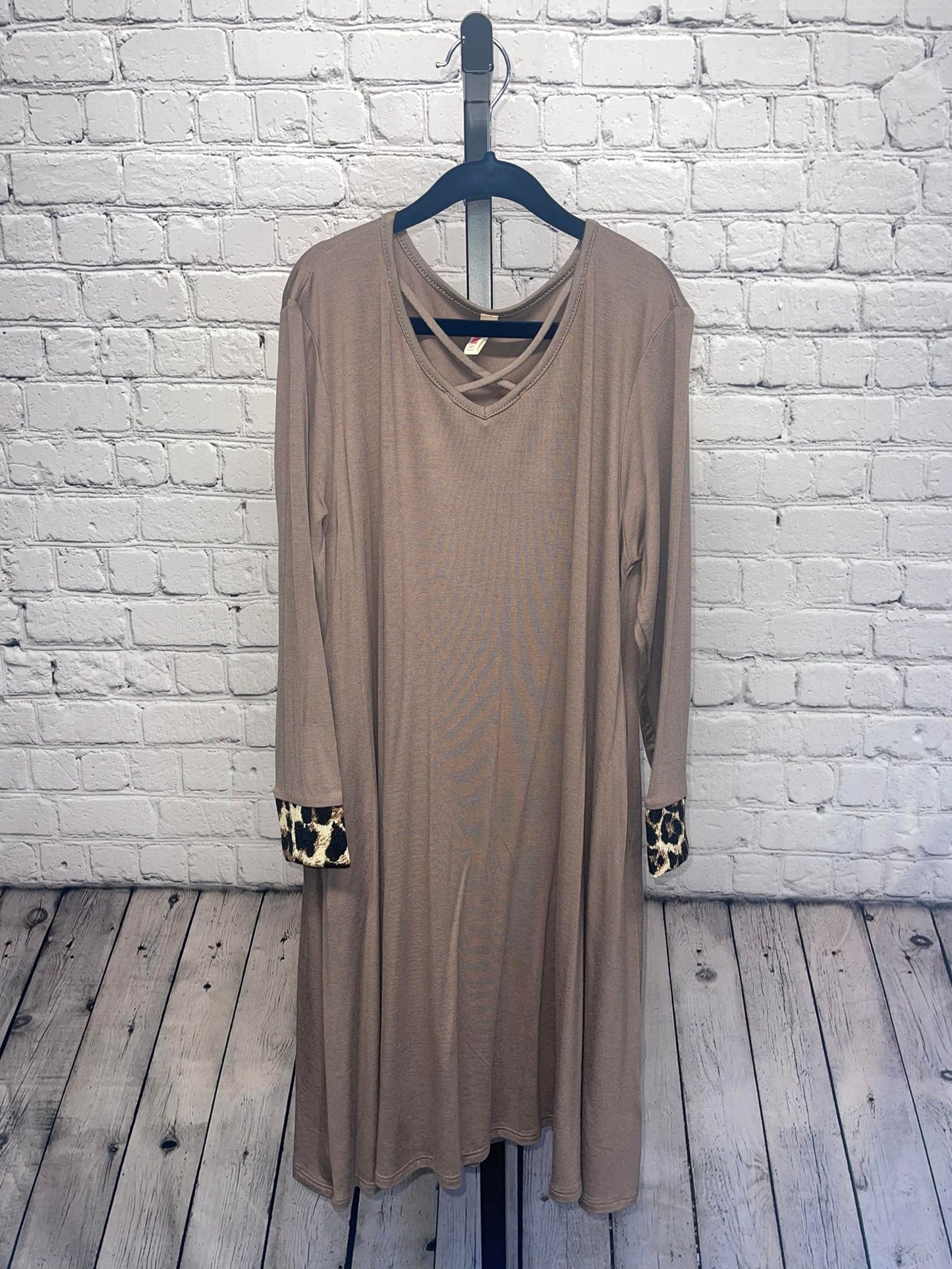 Kids Dress - Mocha/Lep