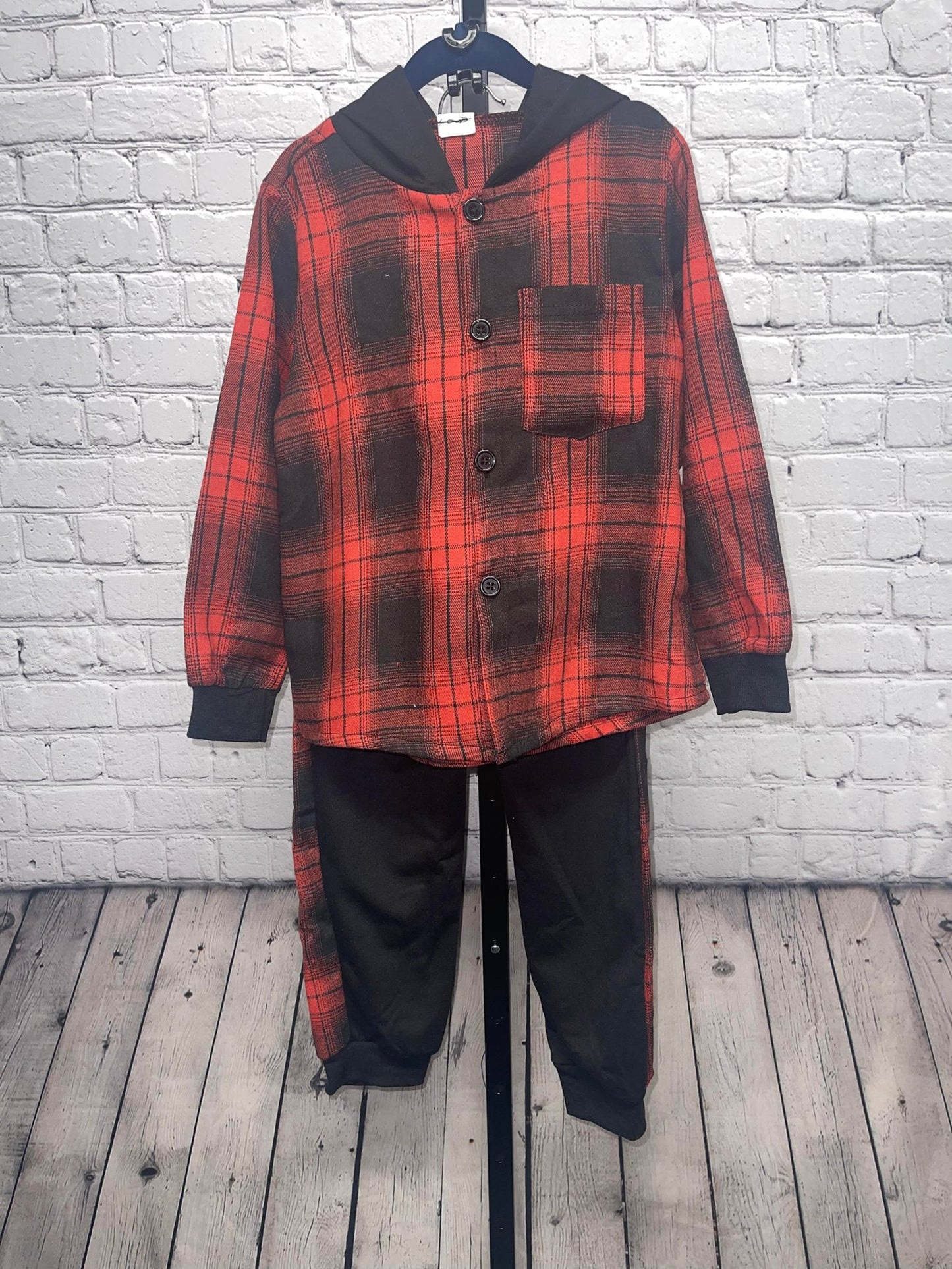 Clearance Toddler Boy - Red / Plaid